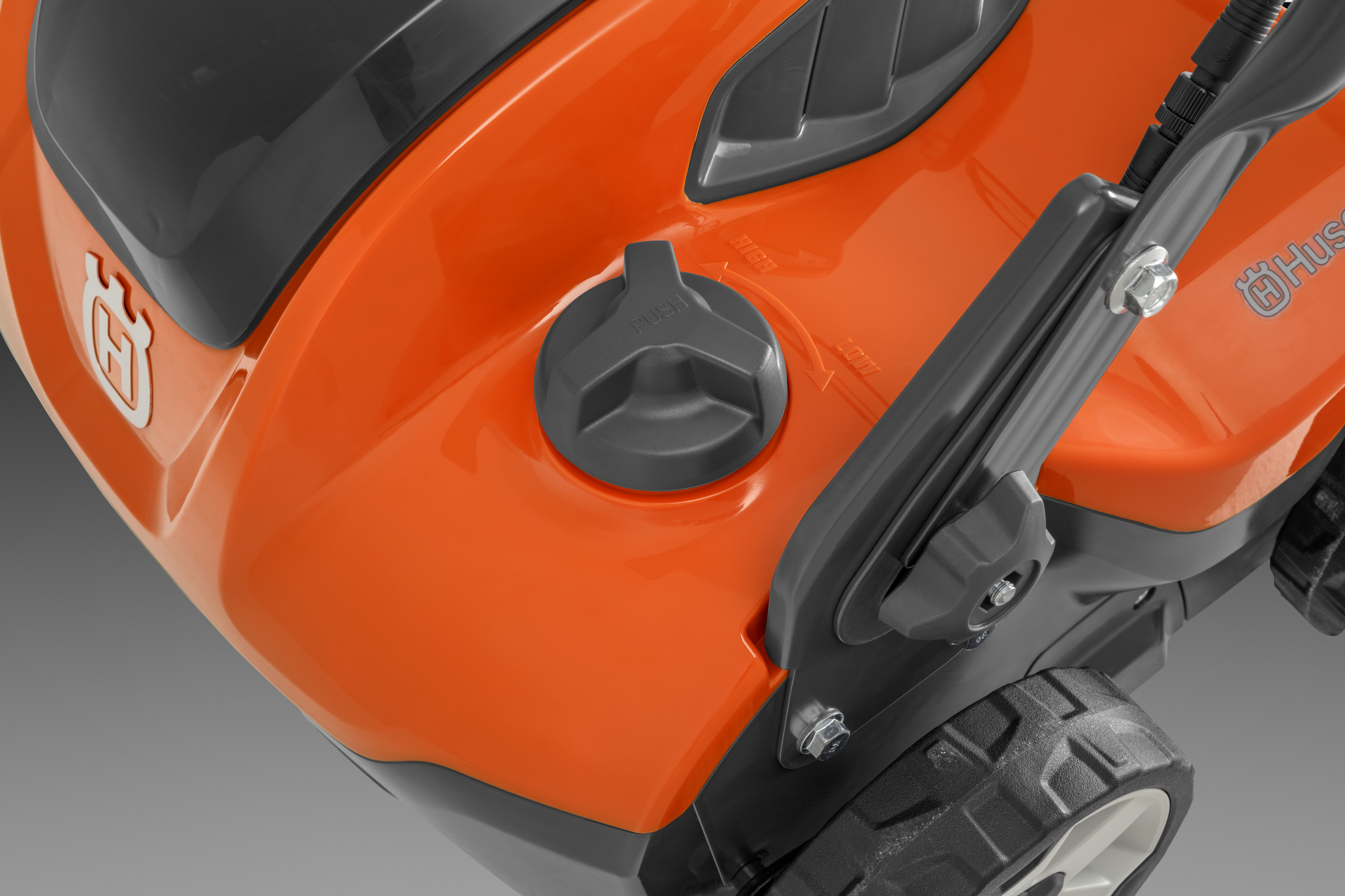 Central working height adjustment