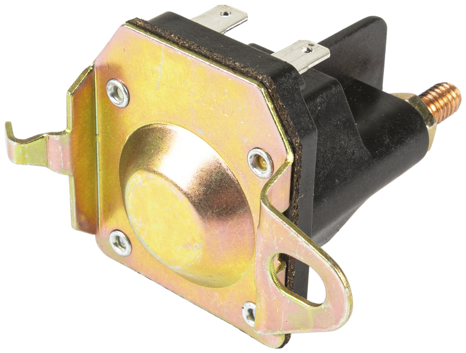 SOLENOID SOLENOID WITH BRASS PLUNGER CLEAR ZINC