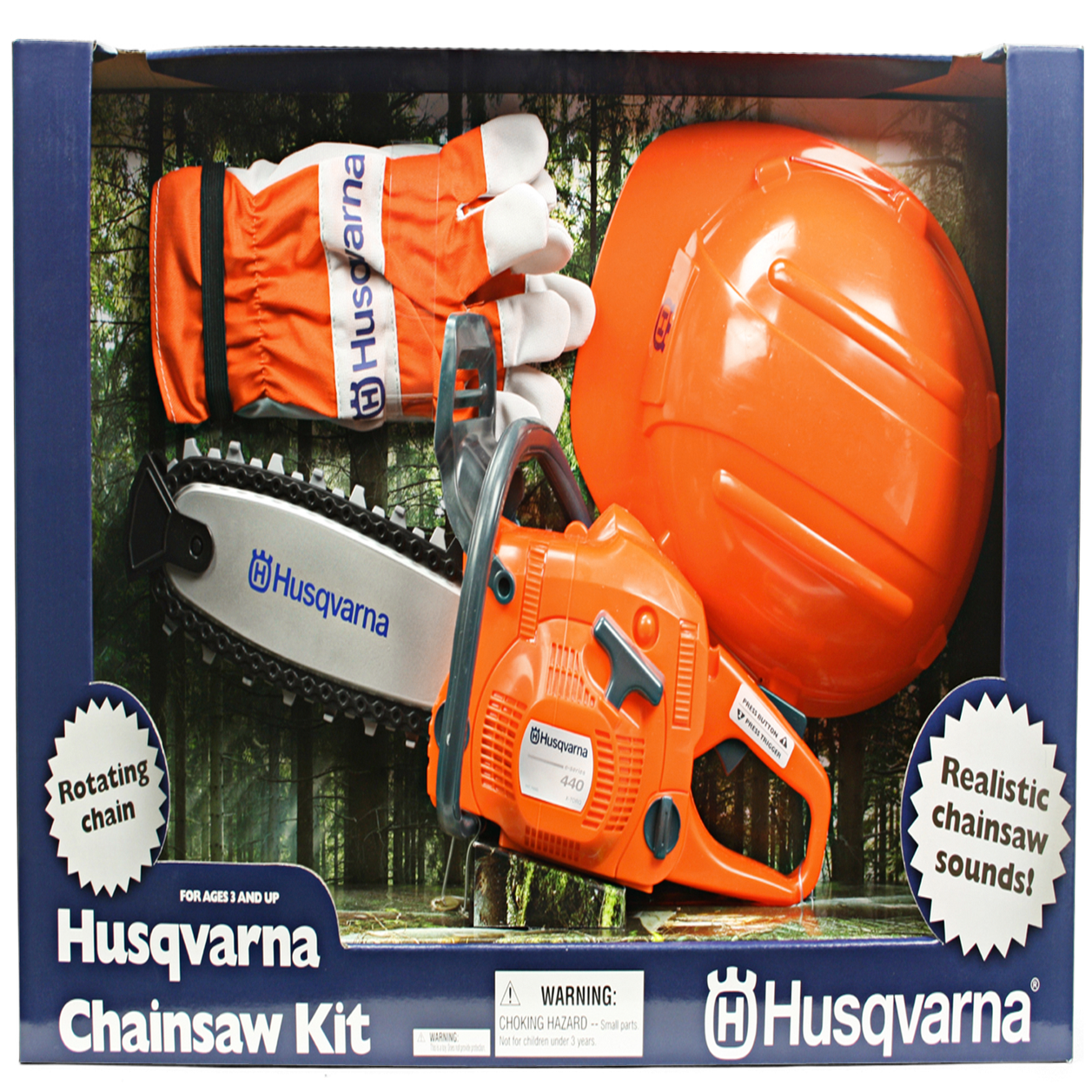 Husqvarna Toy Chainsaw Kit