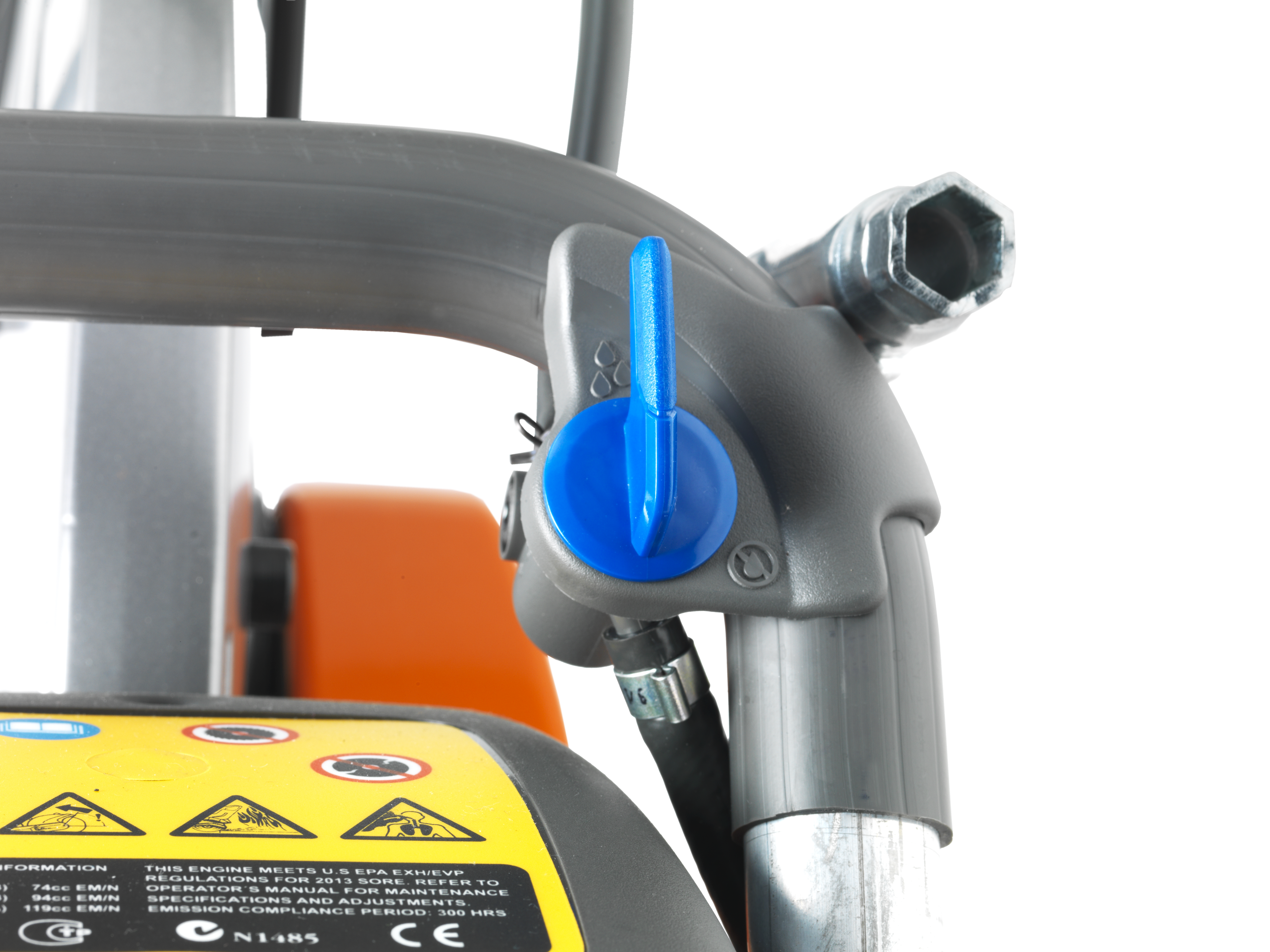 Less slurry and low water consumption