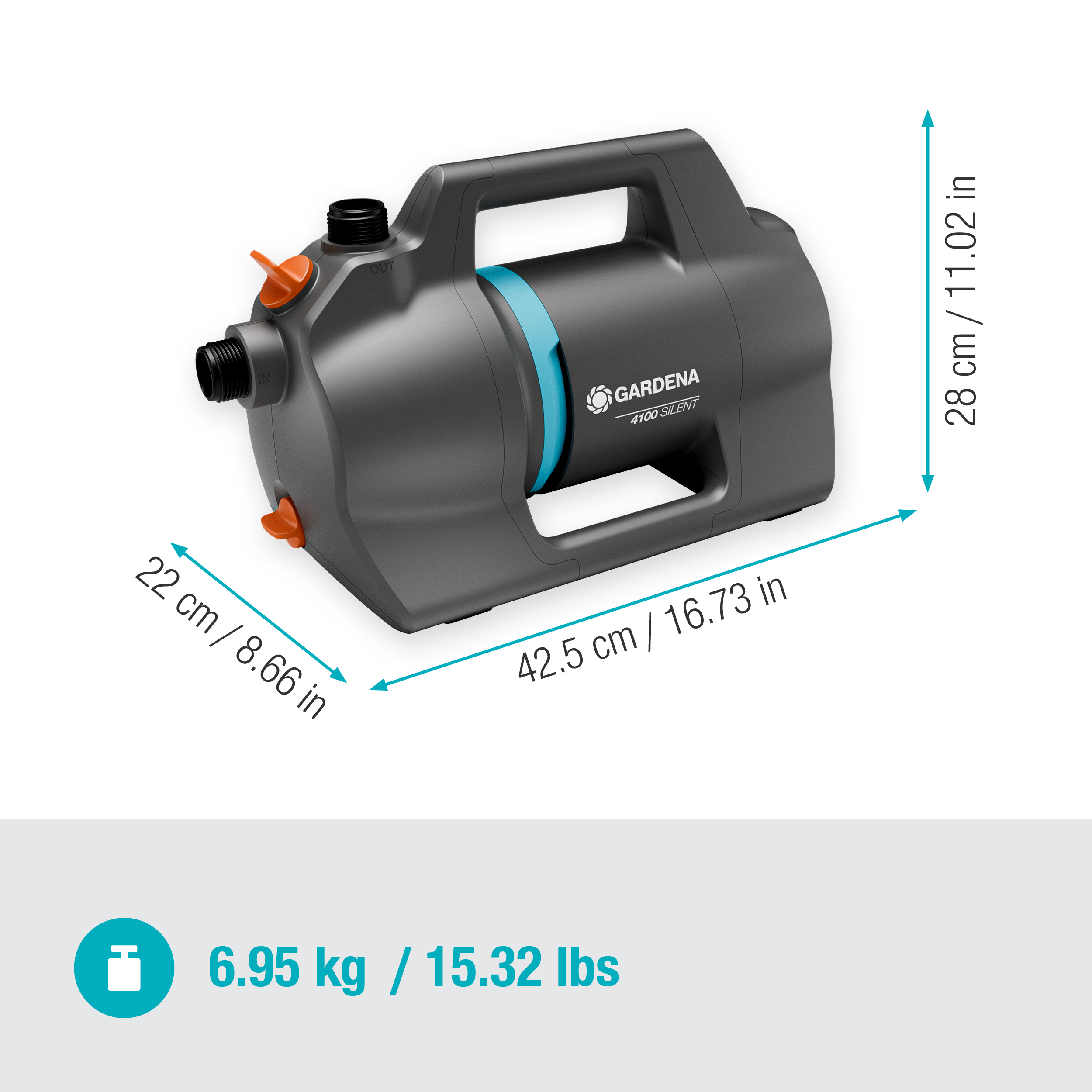 Pompa ogrodowa 4100 Silent