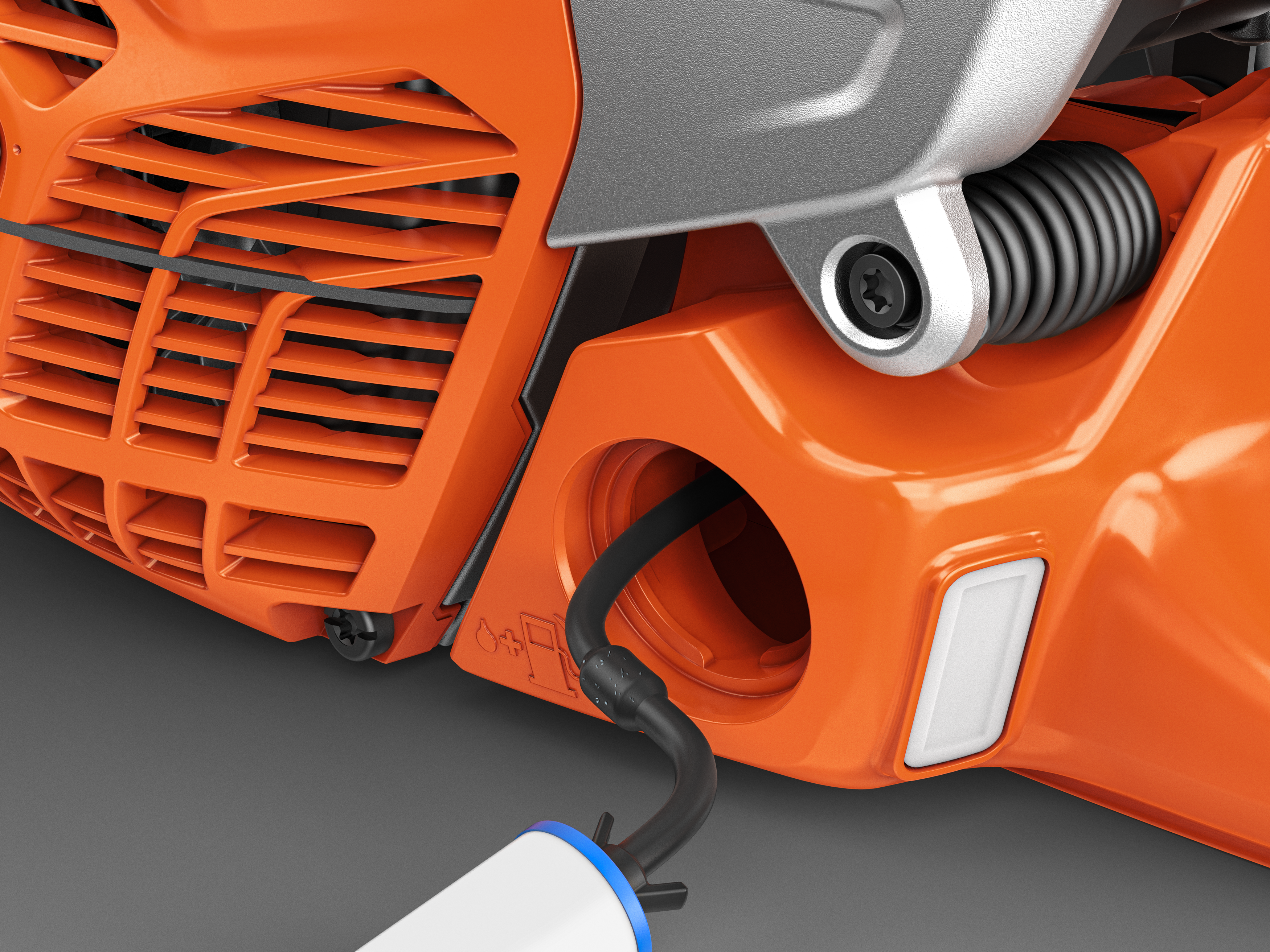 Magnetic filter protects the engine