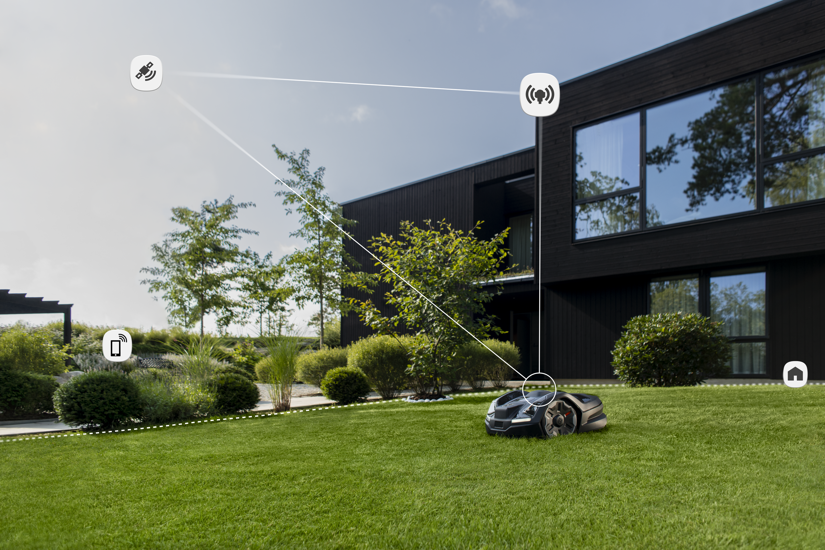 Wire free installation available