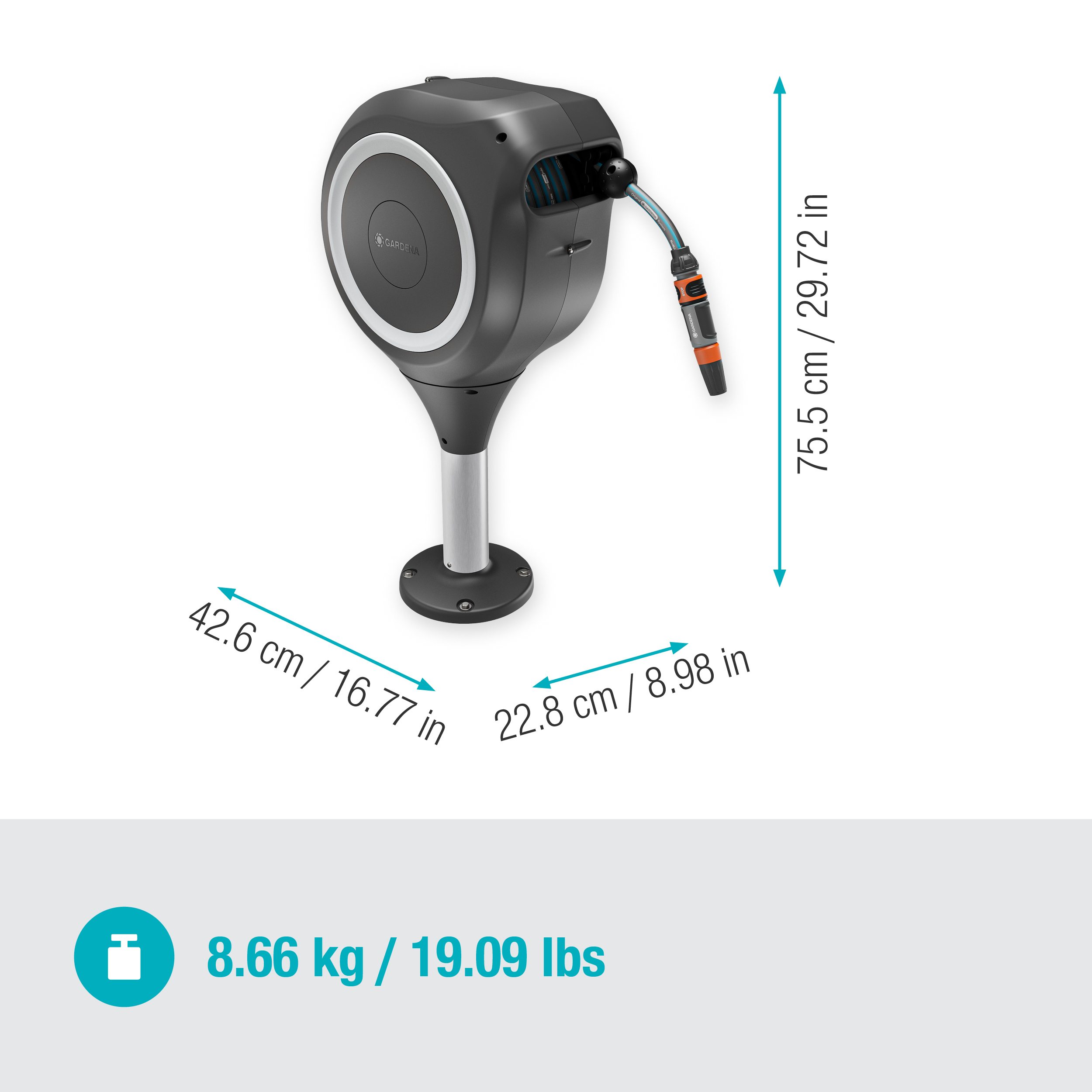 Letkukela RollUp M 20 m Terassi