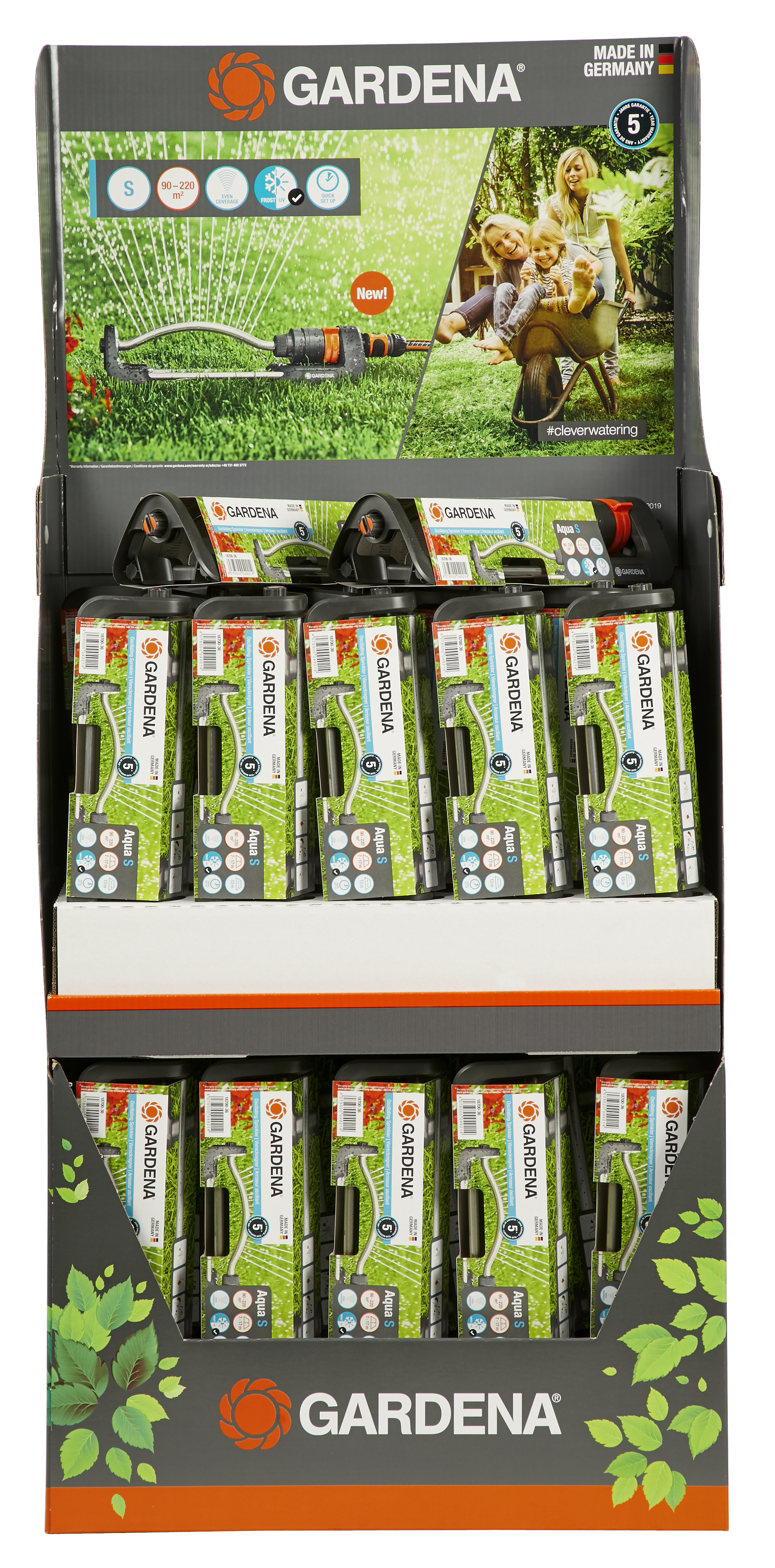 Oscillating Sprinkler Aqua S Display