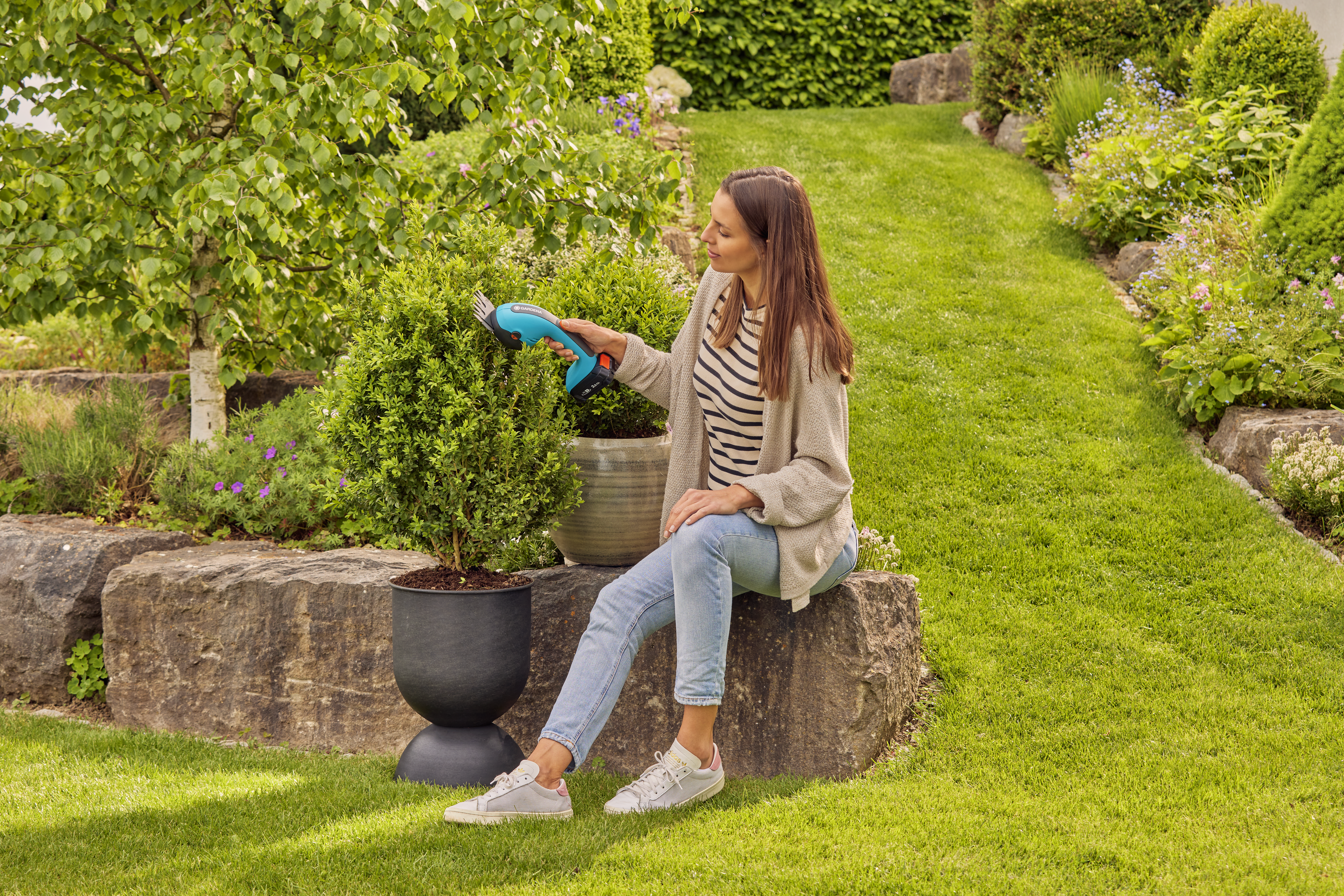 Akku-Gras- und Strauchschere PowerCut 20/18V P4A Solo