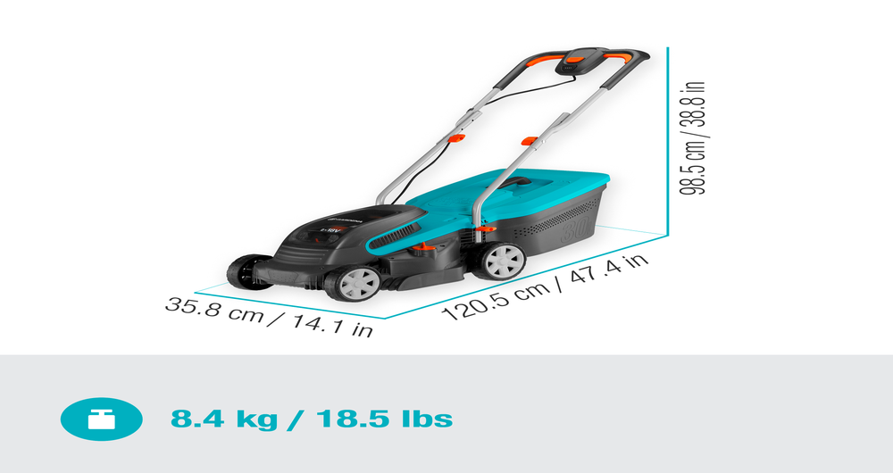Battery Lawnmower PowerMax 32/36V P4A solo