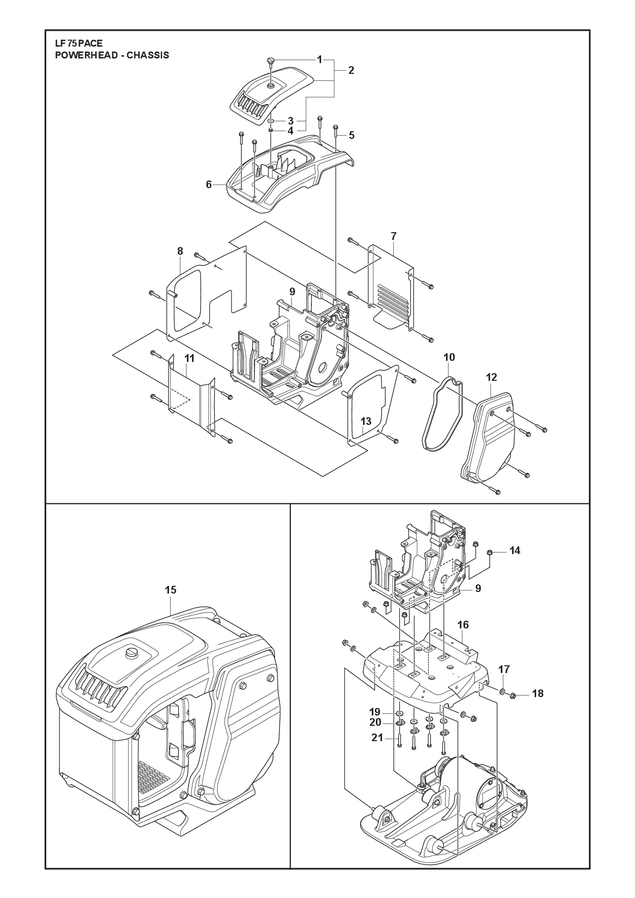 POWER HEAD diagram