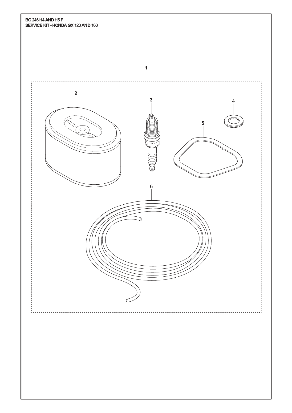 SERVICE KIT diagram