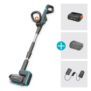 Nettoyeur de Terrasse Gardena AquaBrush P4A – 18 V, Sans Batterie - vue 9
