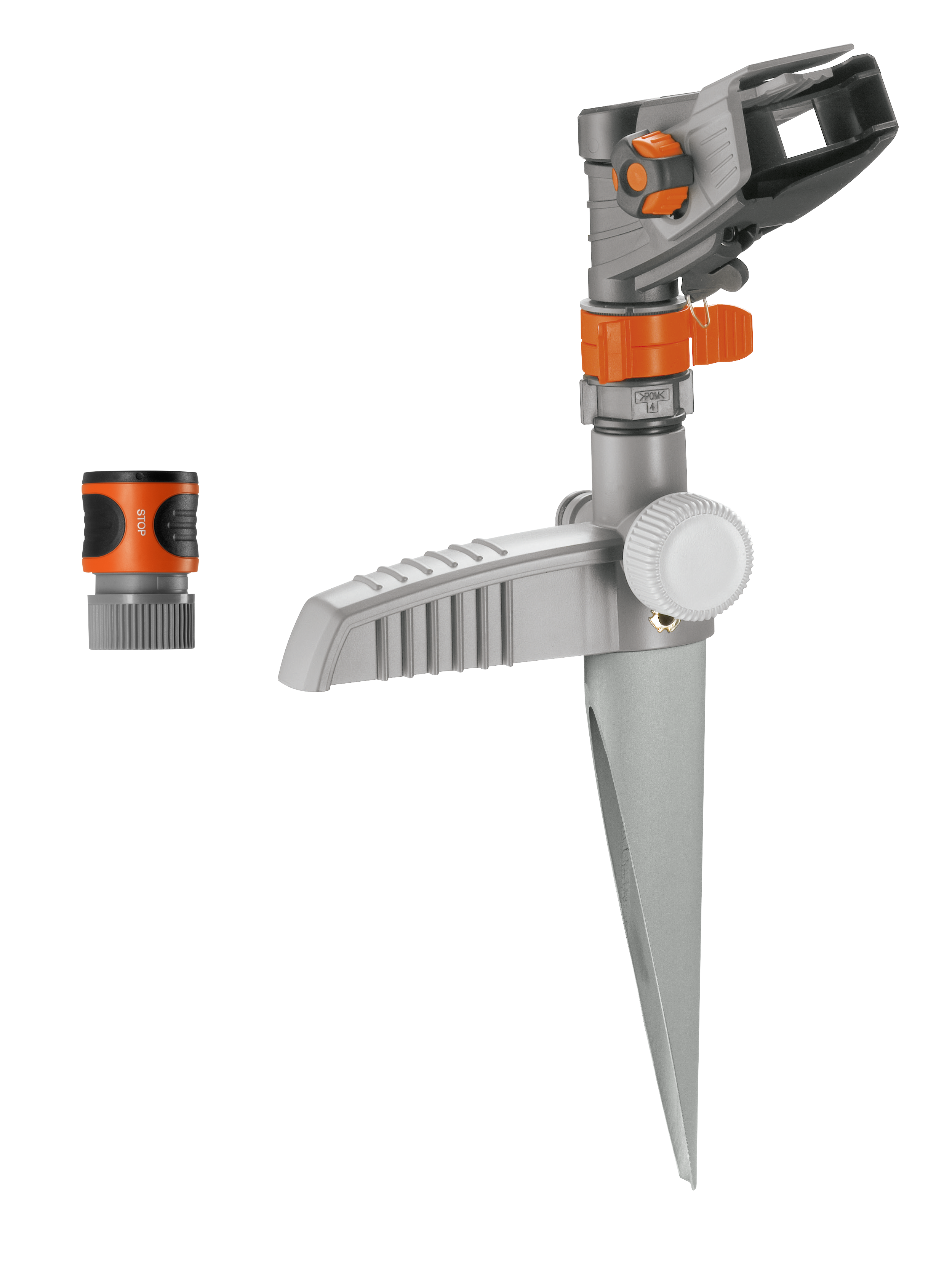 Impulse Sprinkler on Plastic Spike