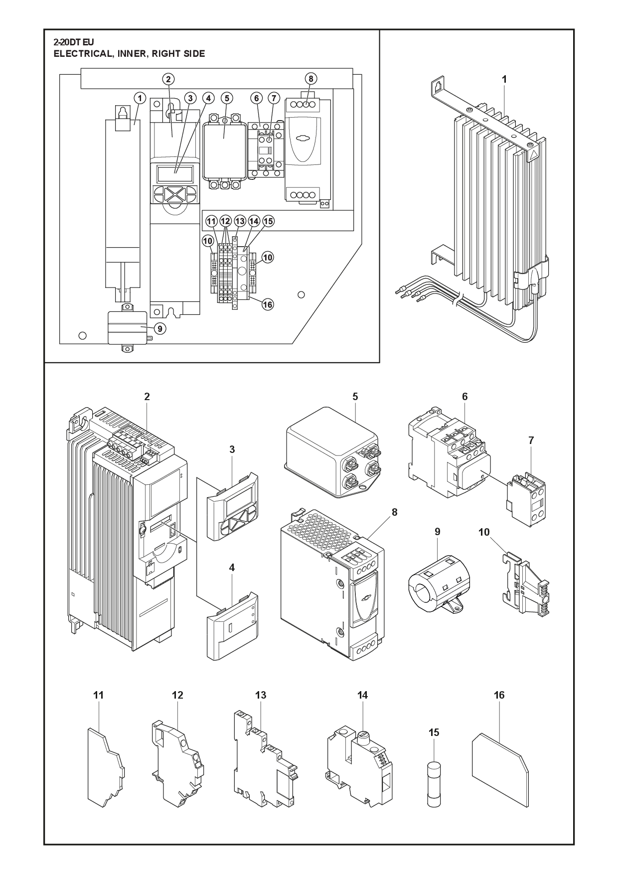 ELECTRICAL, INNER diagram