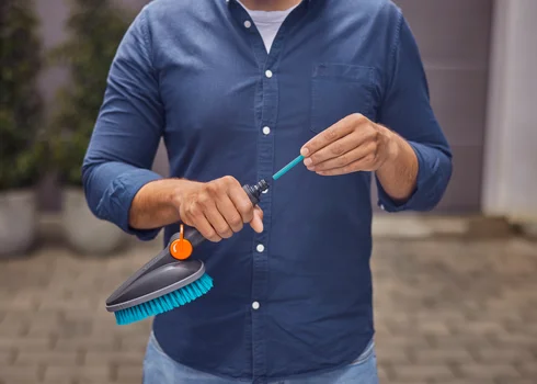 Brosse de lavage main GARDENA Taille Poils durs Garantie - vue 10