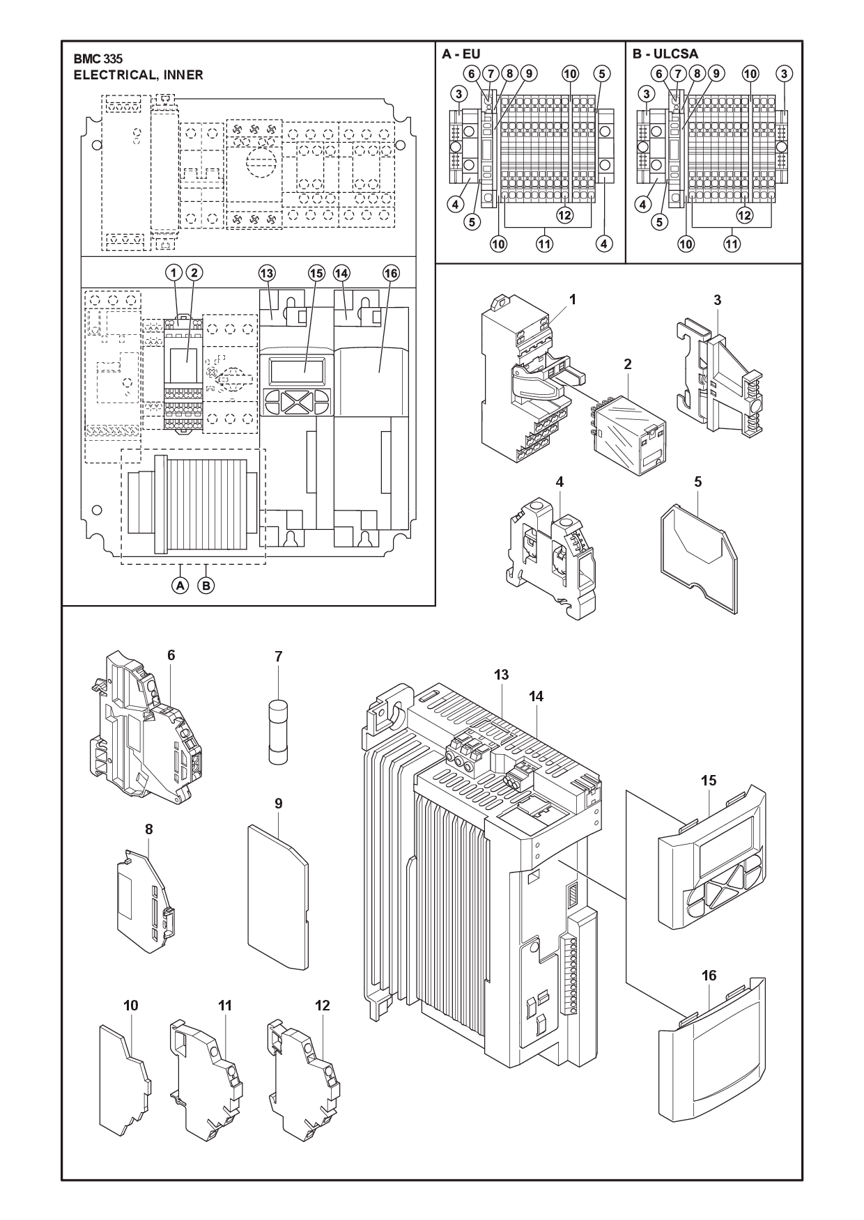 ELECTRICAL, INNER diagram