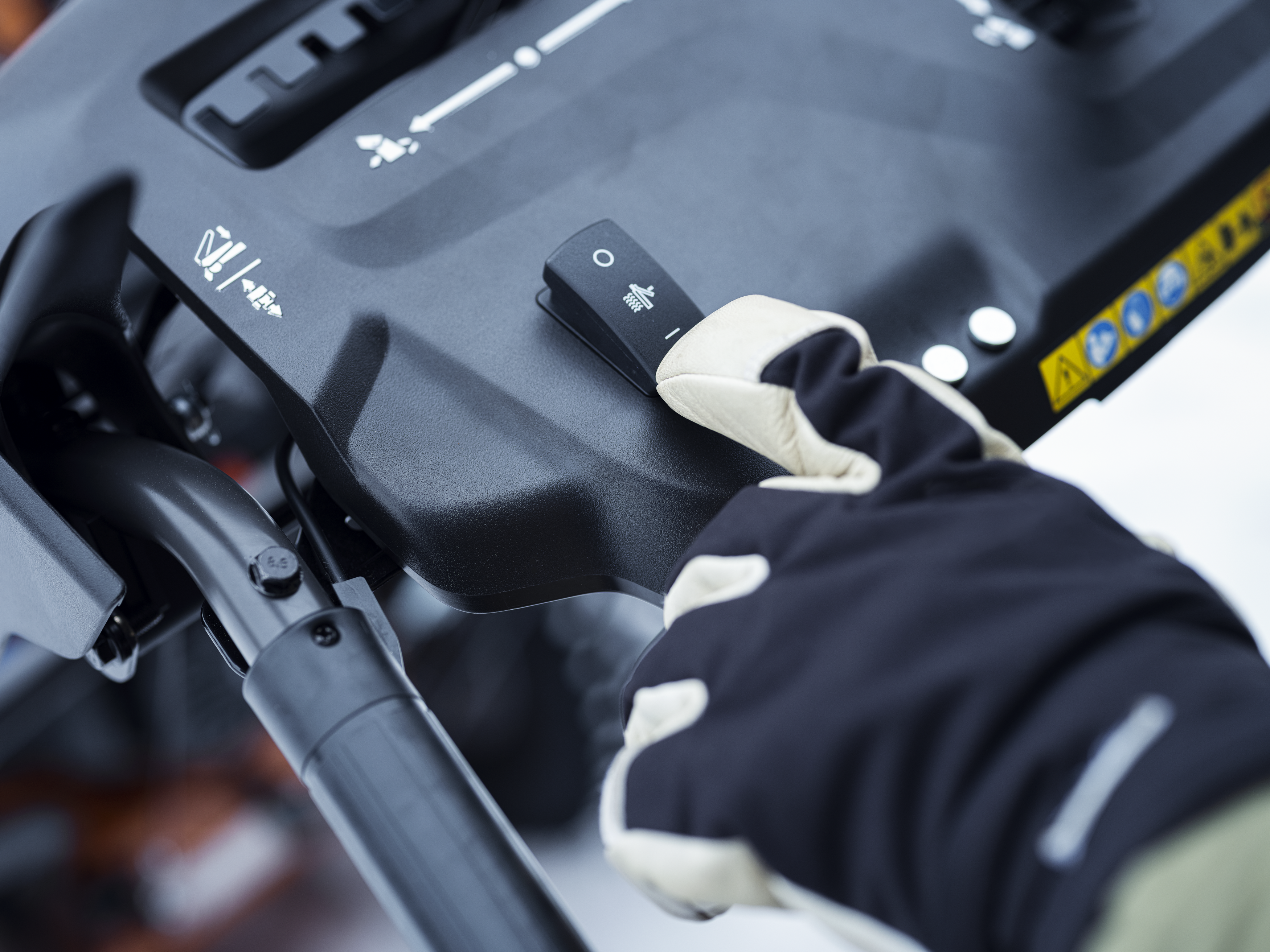 Vyhrievanie rukoväti