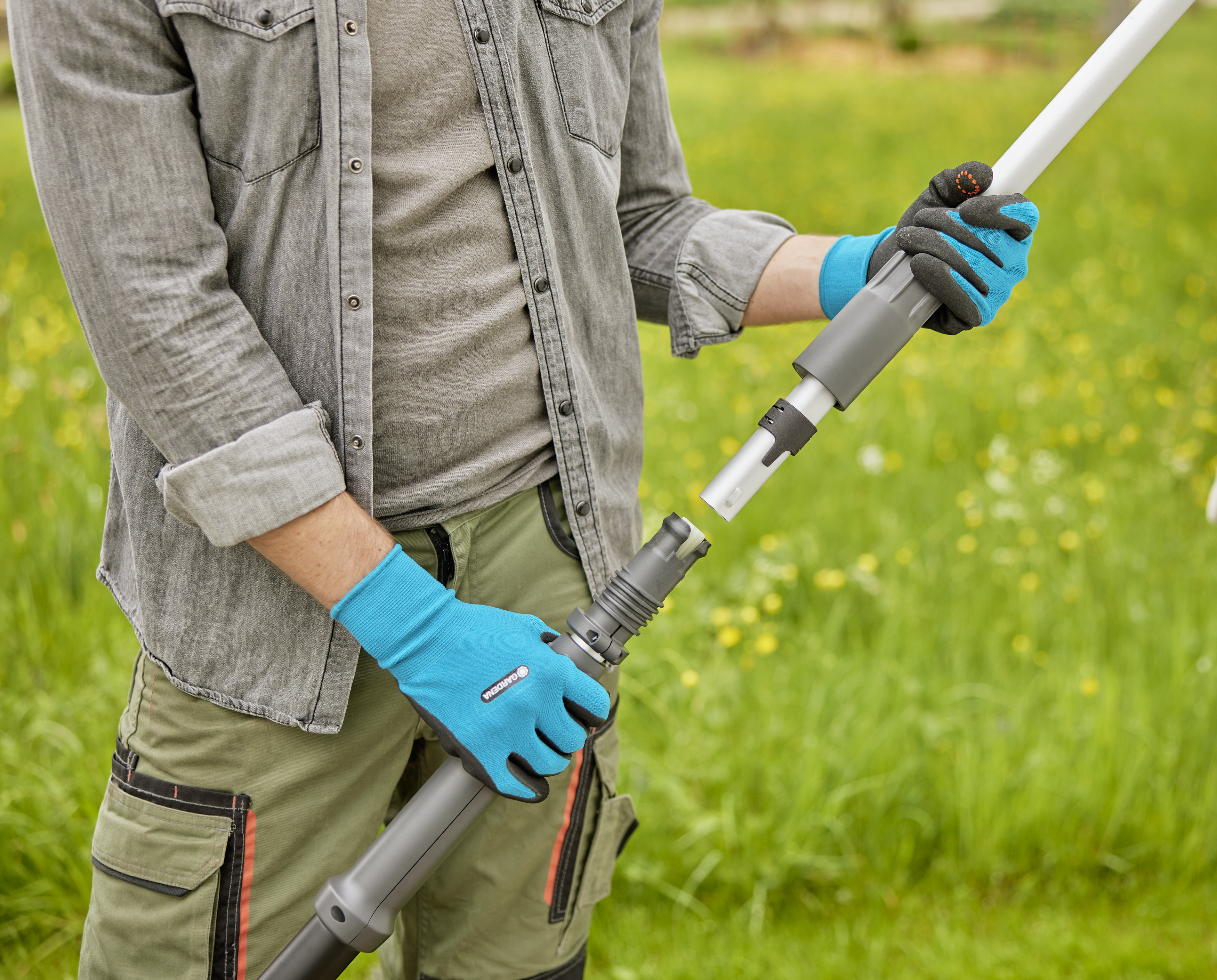 Akumul&aacute;torov&eacute; teleskopick&eacute; nůžky na větve HighCut 360/18V P4A - bez akumul&aacute;toru
