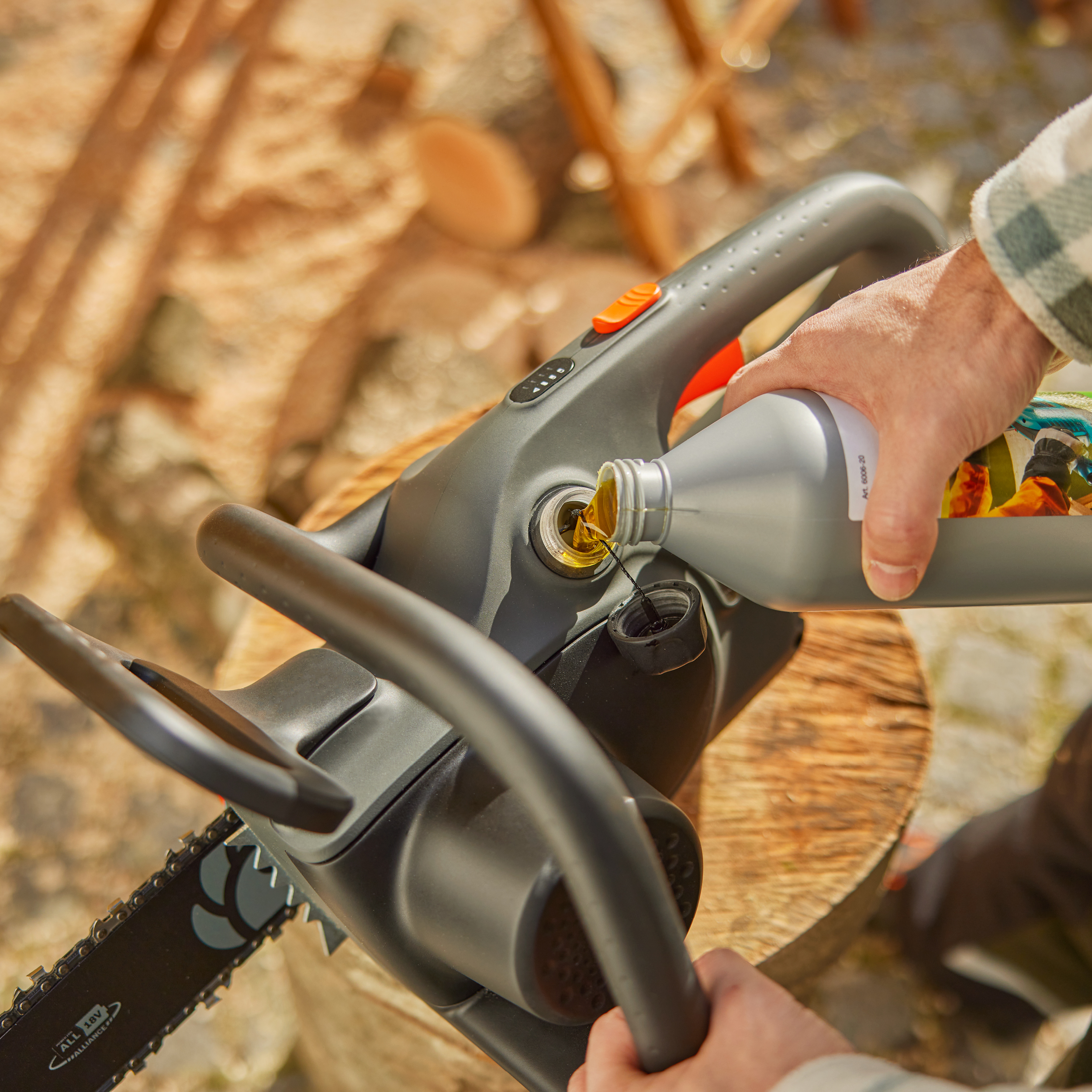 Huile de cha&icirc;ne bio, 1 l