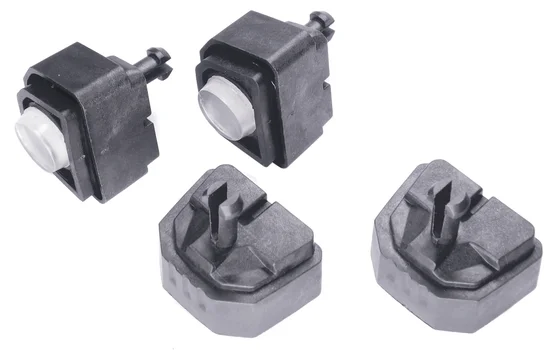 Federgelagerte Füße (4 Stück)