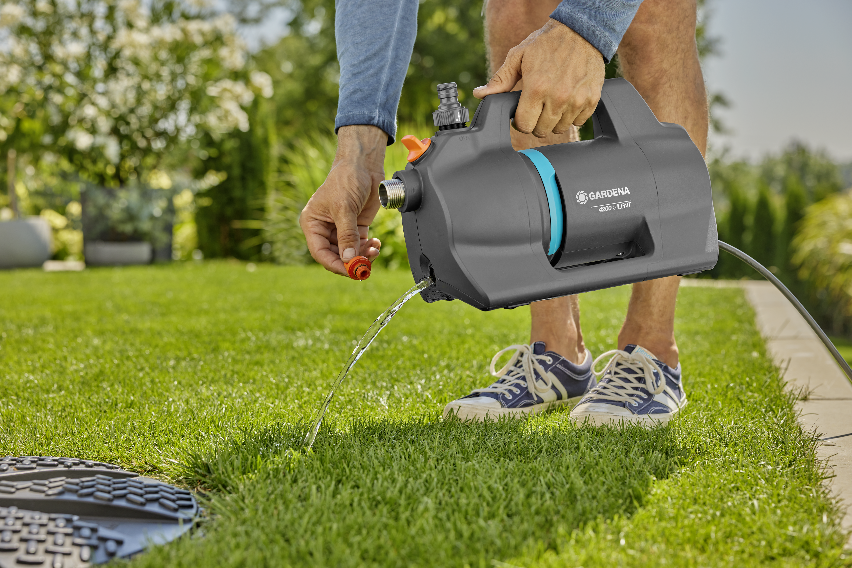 Conjunto Bomba de jardim 4200 Silent