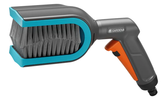 Brosse de lavage pour store Cleansystem, nettoyage des lamelles, raccordable à l'eau