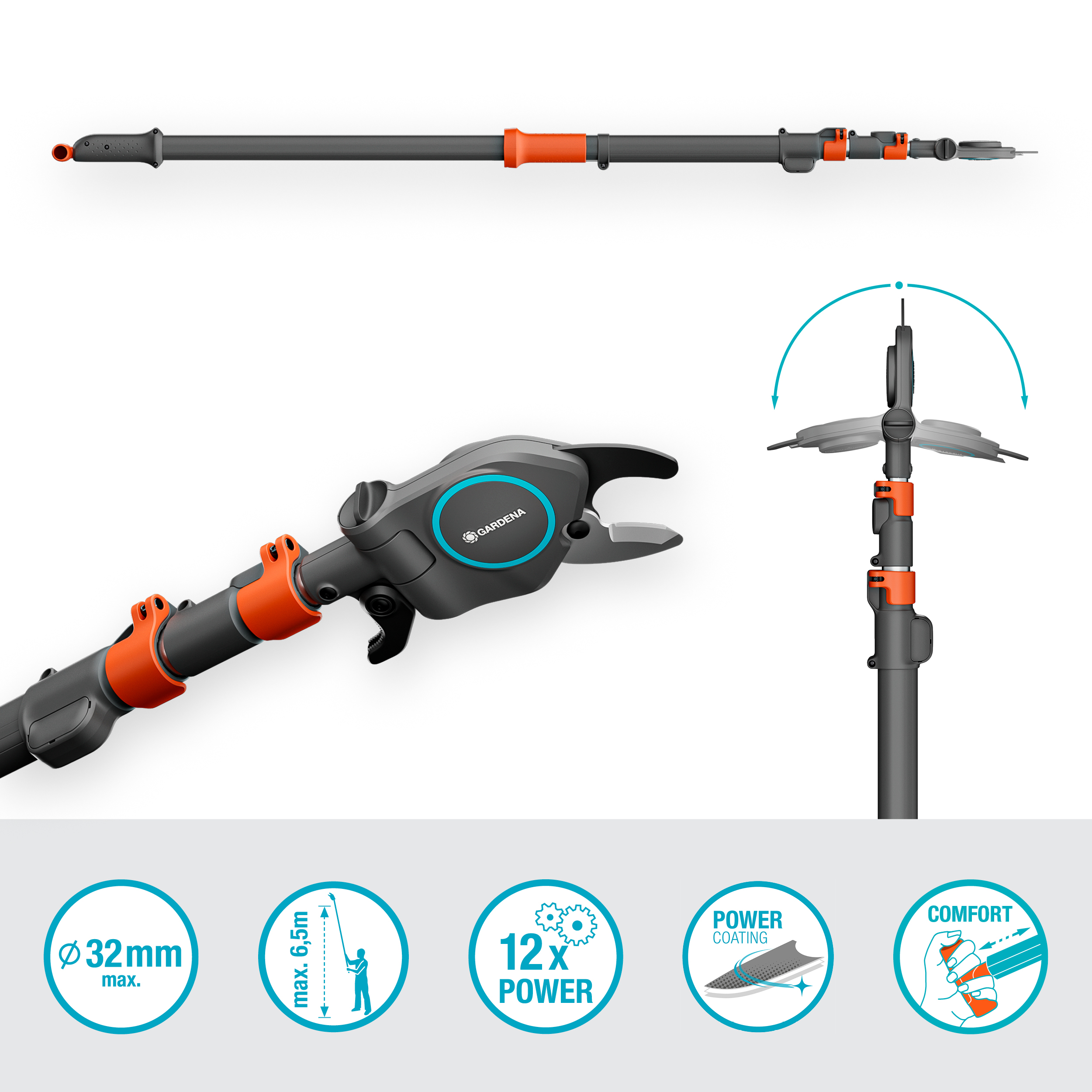 StarCut Pro L, Bypass Cut, Telescopic Pruning Lopper