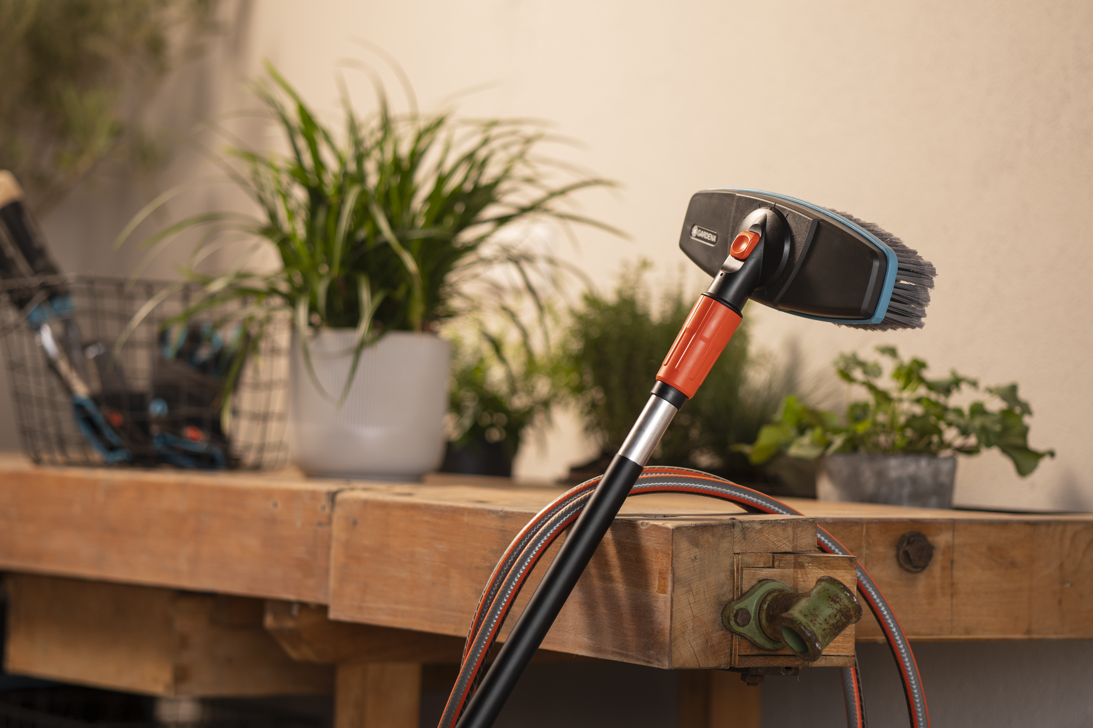 Cleansystem kefa na n&aacute;sadu Soft,mokr&eacute; čistenie v&auml;č&scaron;&iacute;ch pl&ocirc;ch