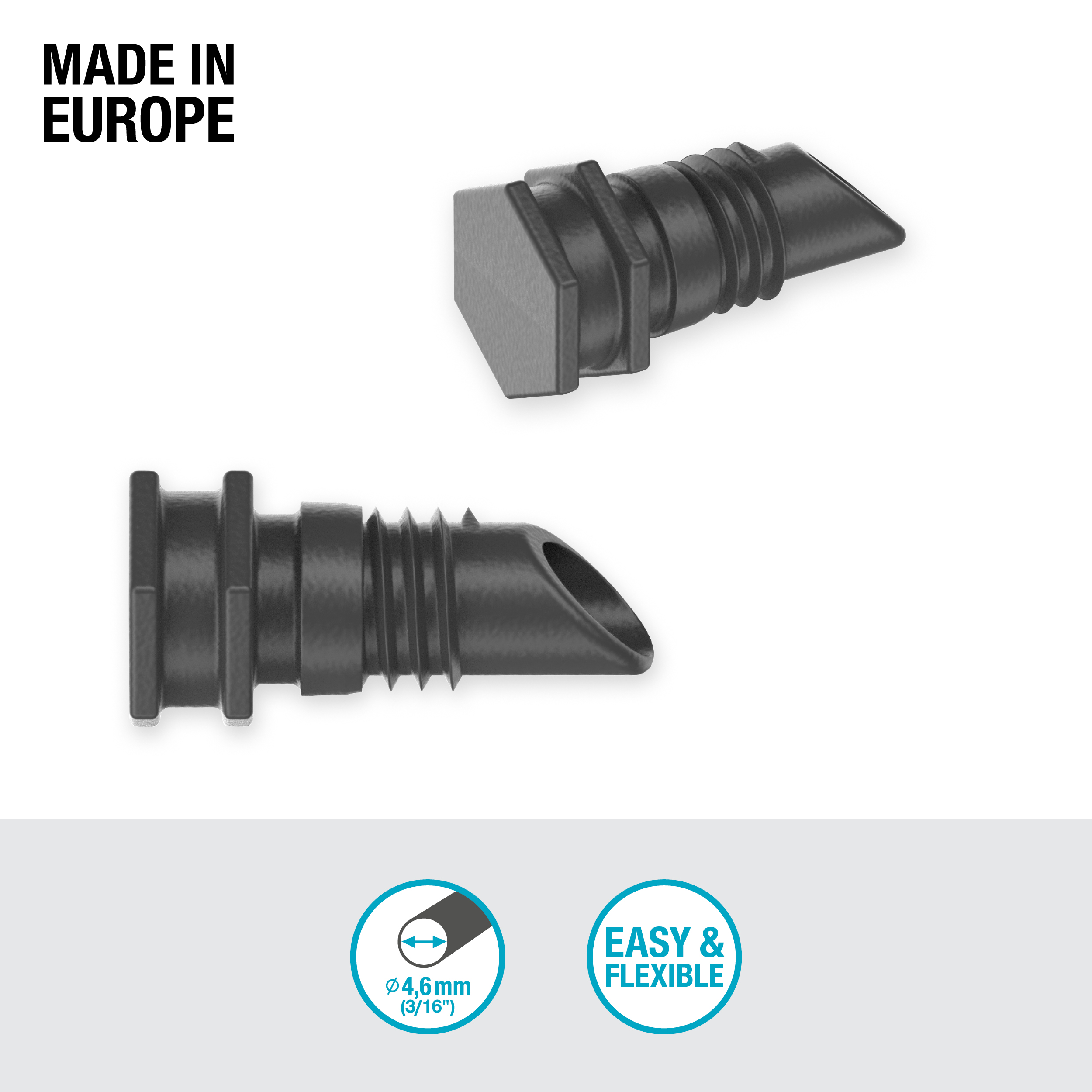 Tap&oacute;n 4.6 mm (3/16 ")