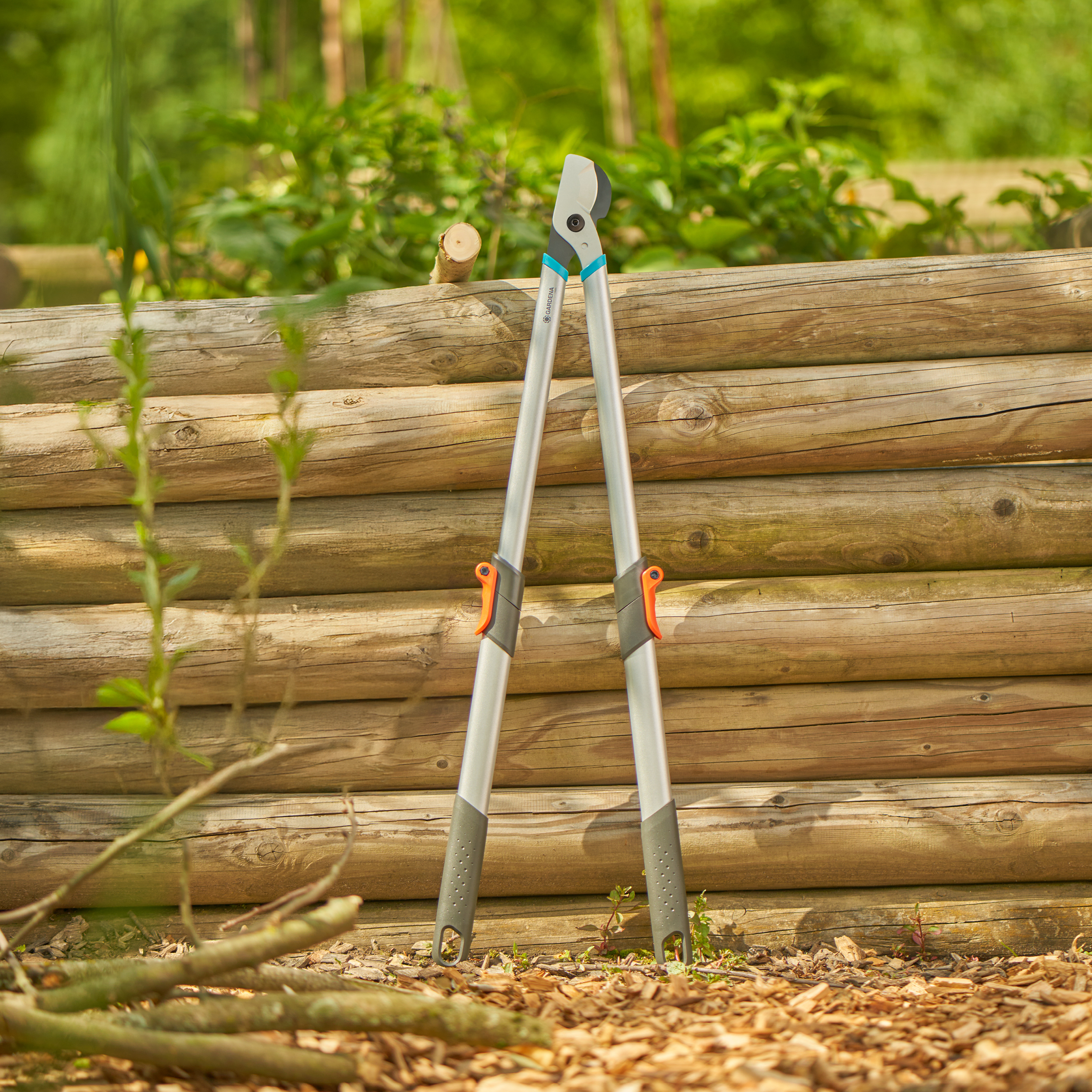 TeleCut Basic, teleskopinės genėjimo žirklės &scaron;viežiai medienai