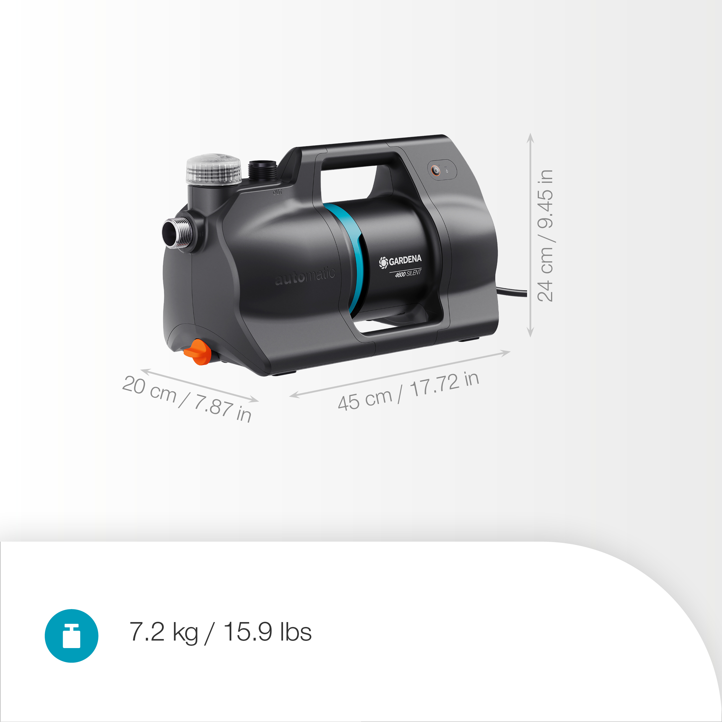 Autom. Home&Garden Pump 4600 Silent, Pumps