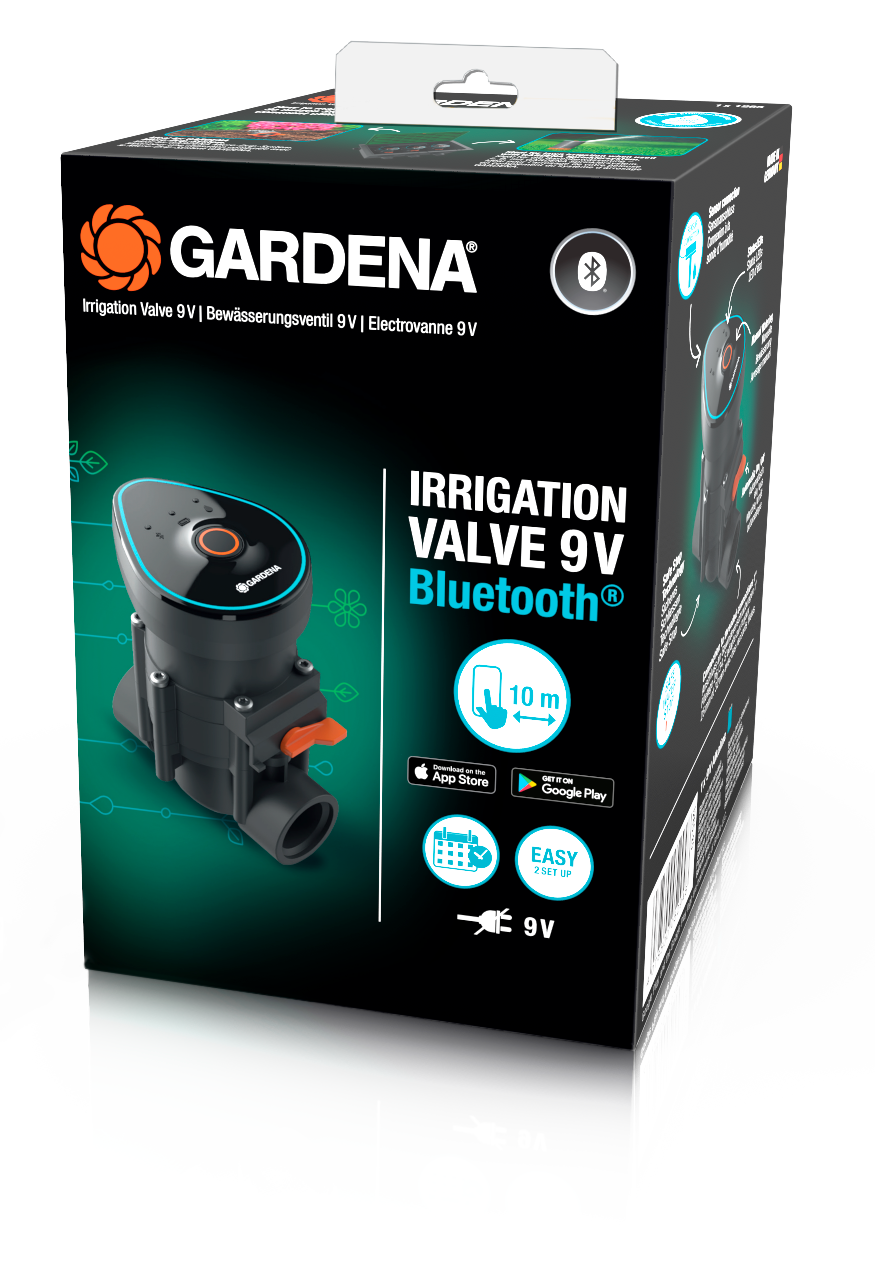 Zavlažovac&iacute; ventil 9 V Bluetooth&reg;