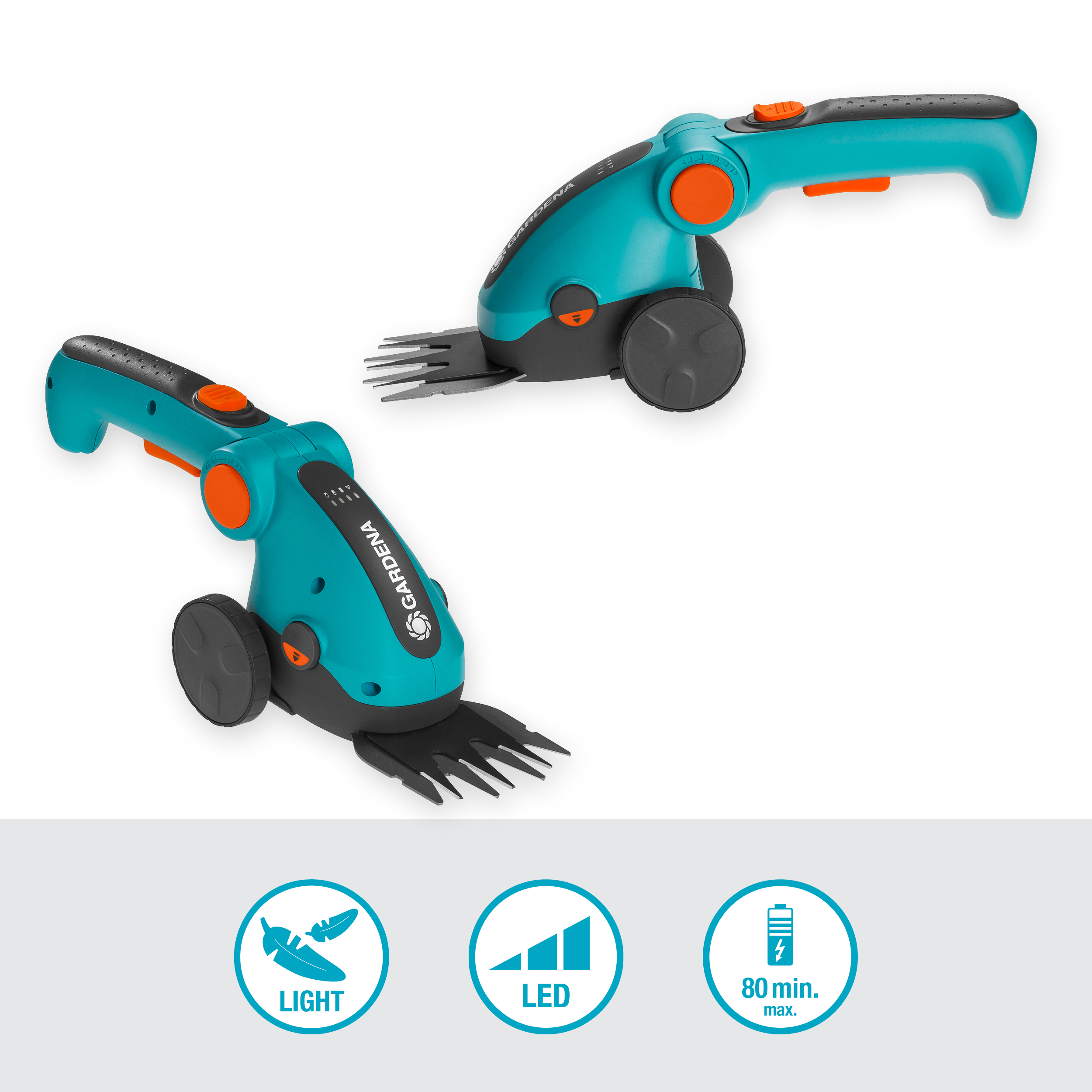 Set Forbici a batteria per erba ComfortCut Li