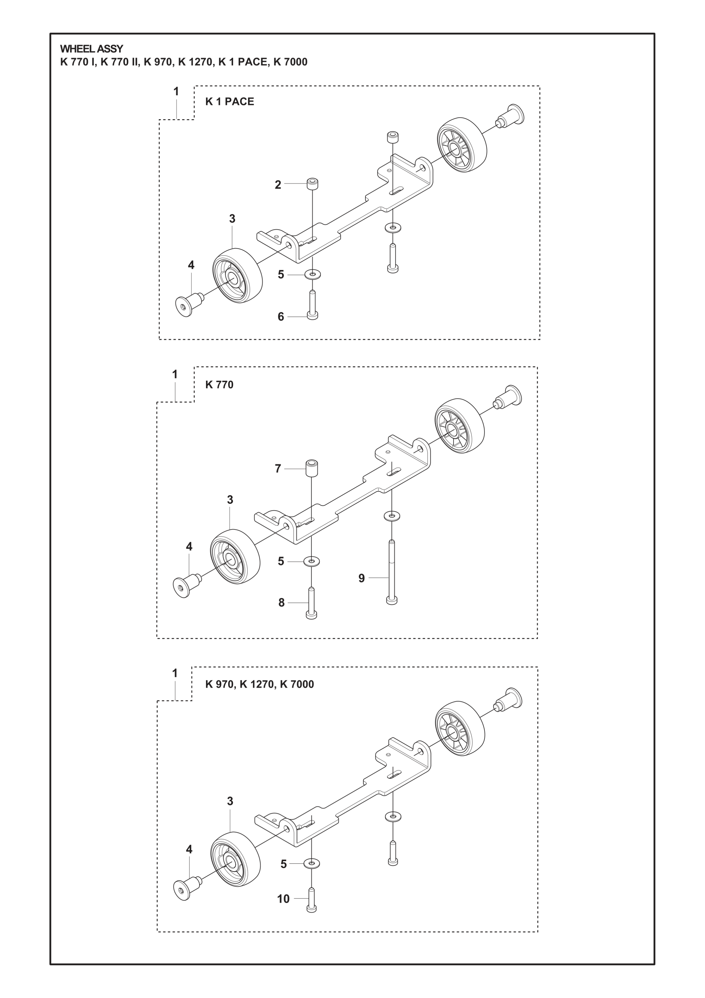 WHEELS AND TIRES diagram