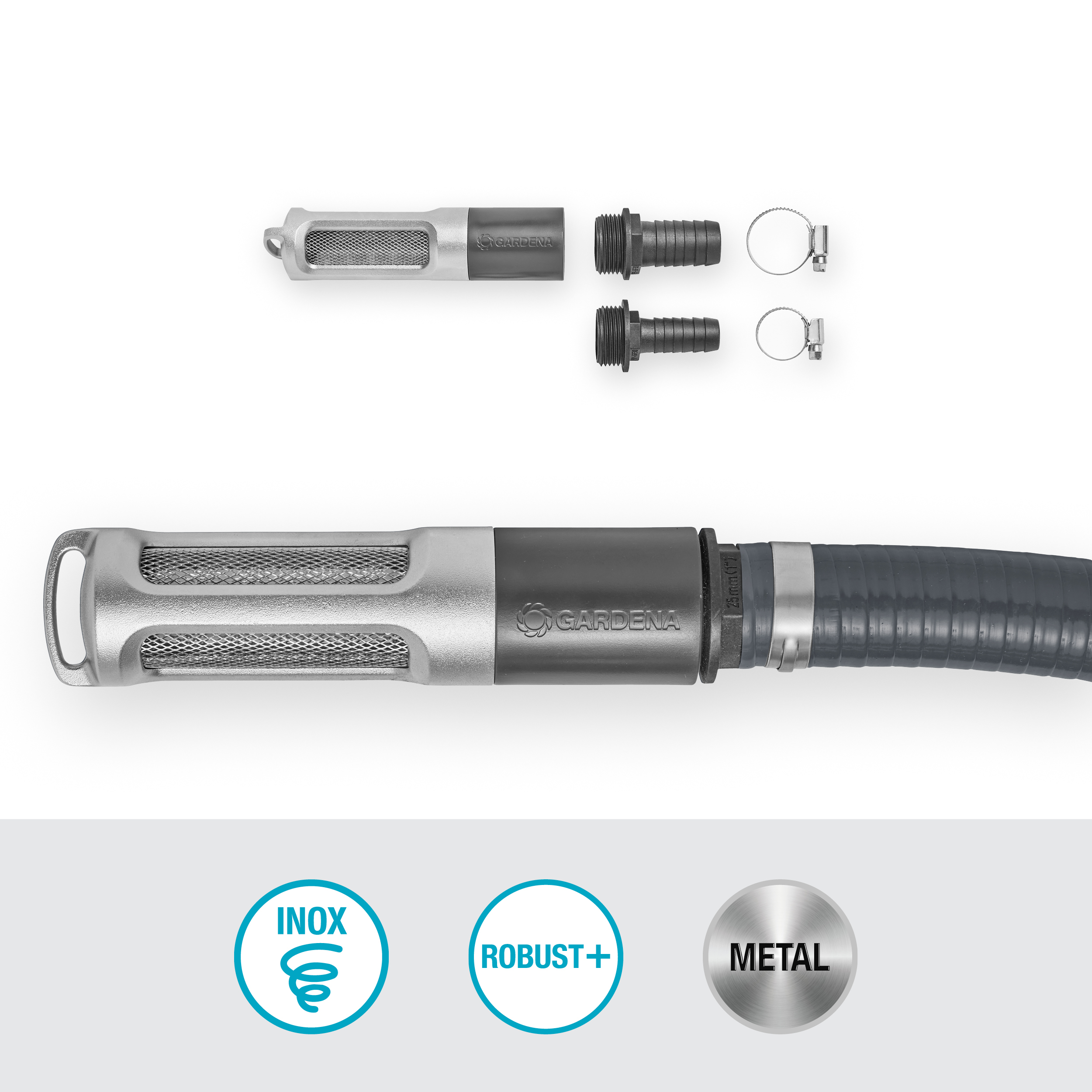 Filtr ssący z zaworem zwrotnym