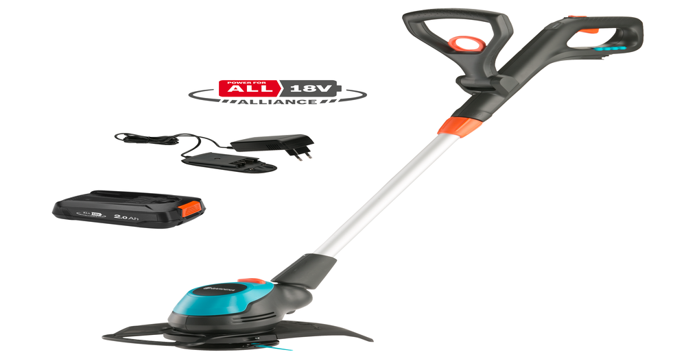 Battery Trimmer EasyCut 23/18V P4A Ready-To-Use Set