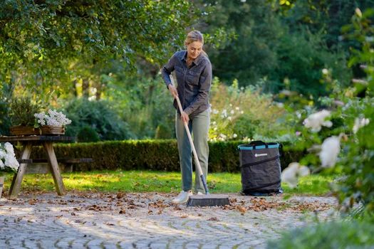 Balai de cantonnier PureLine 45 cm Manche bois FSC 100 % - vue 4