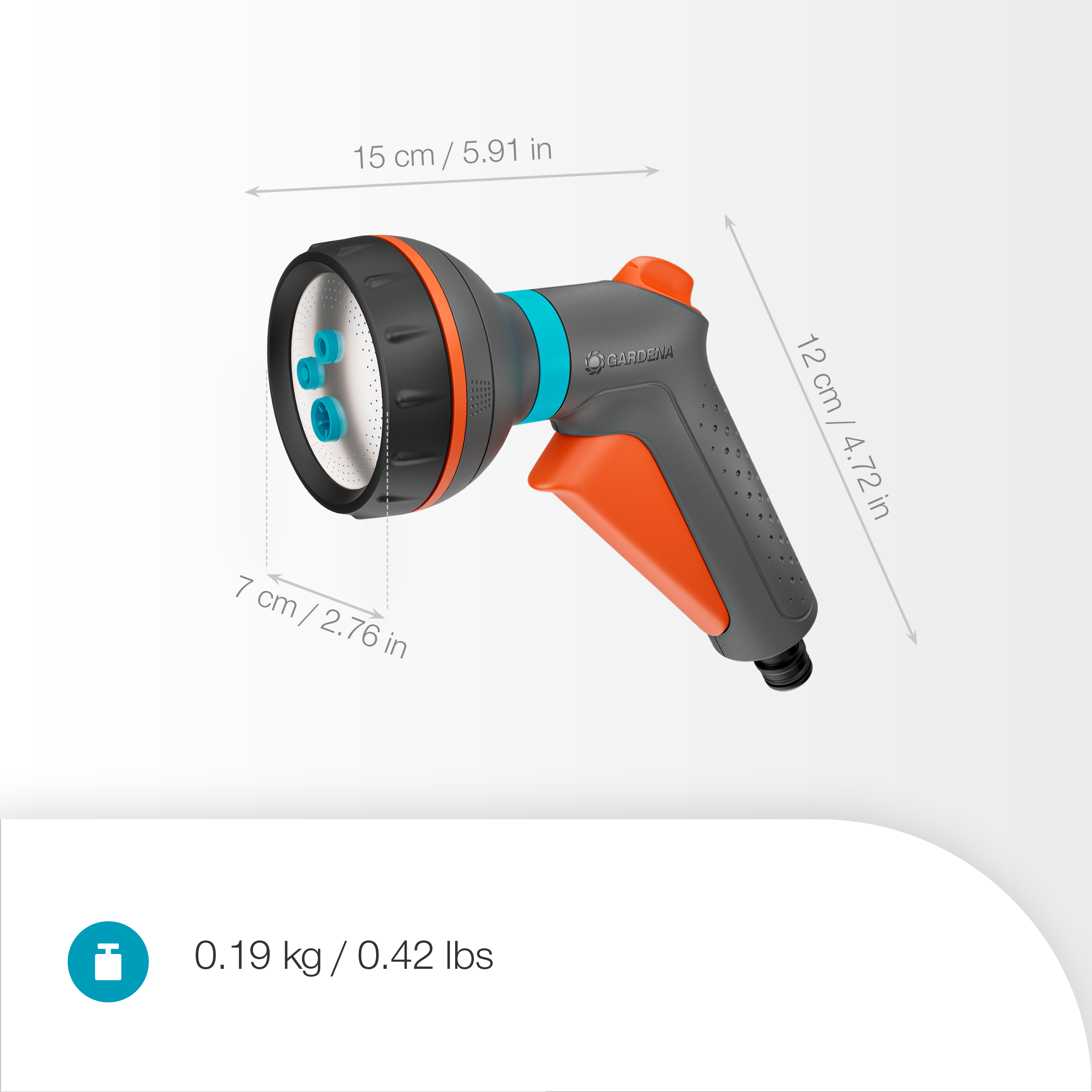 Classic Multifunktionsbrause, Spritzen & Brausen
