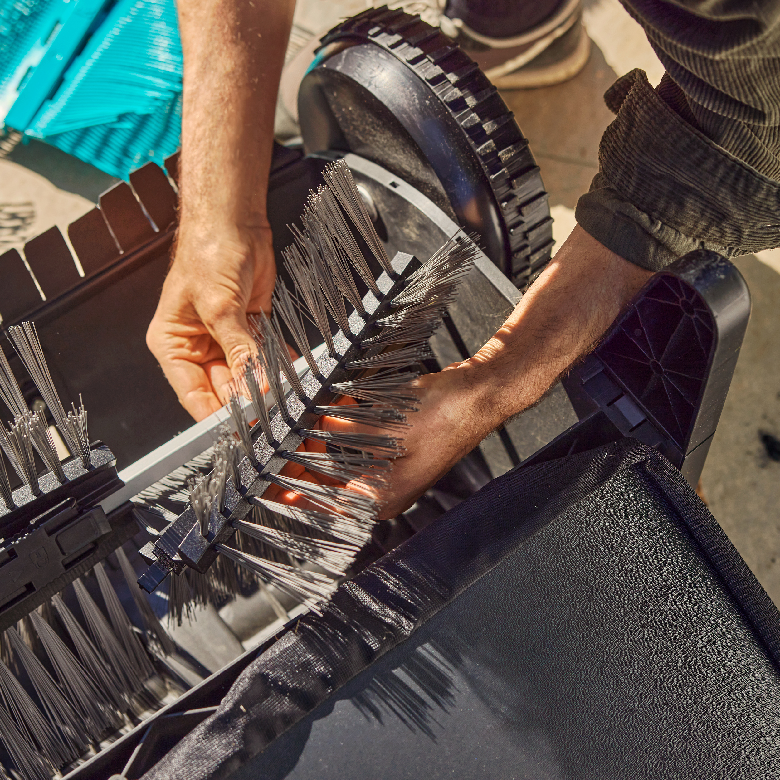 Nachr&uuml;stset f&uuml;r Laub- und Rasensammler