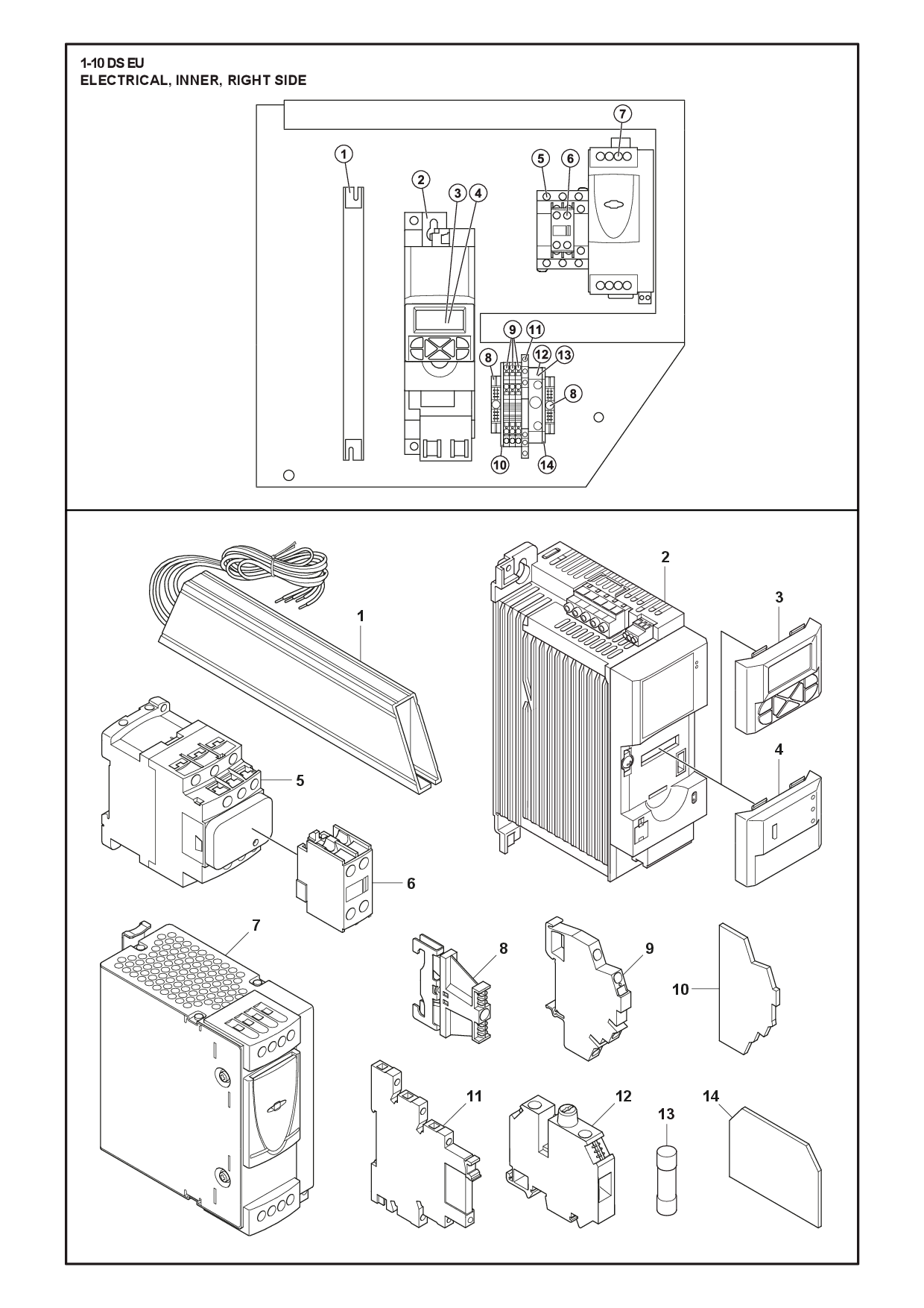 ELECTRICAL, INNER diagram