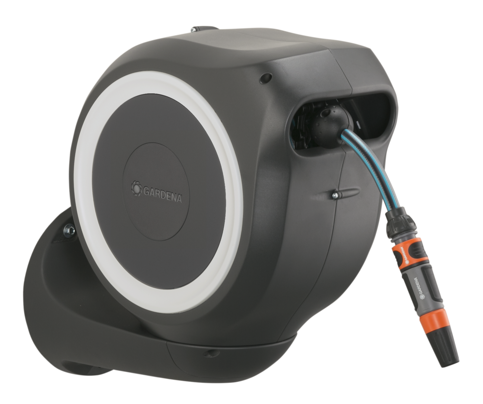 Voolikupooli komplekt seinale Roll-Up S, valge