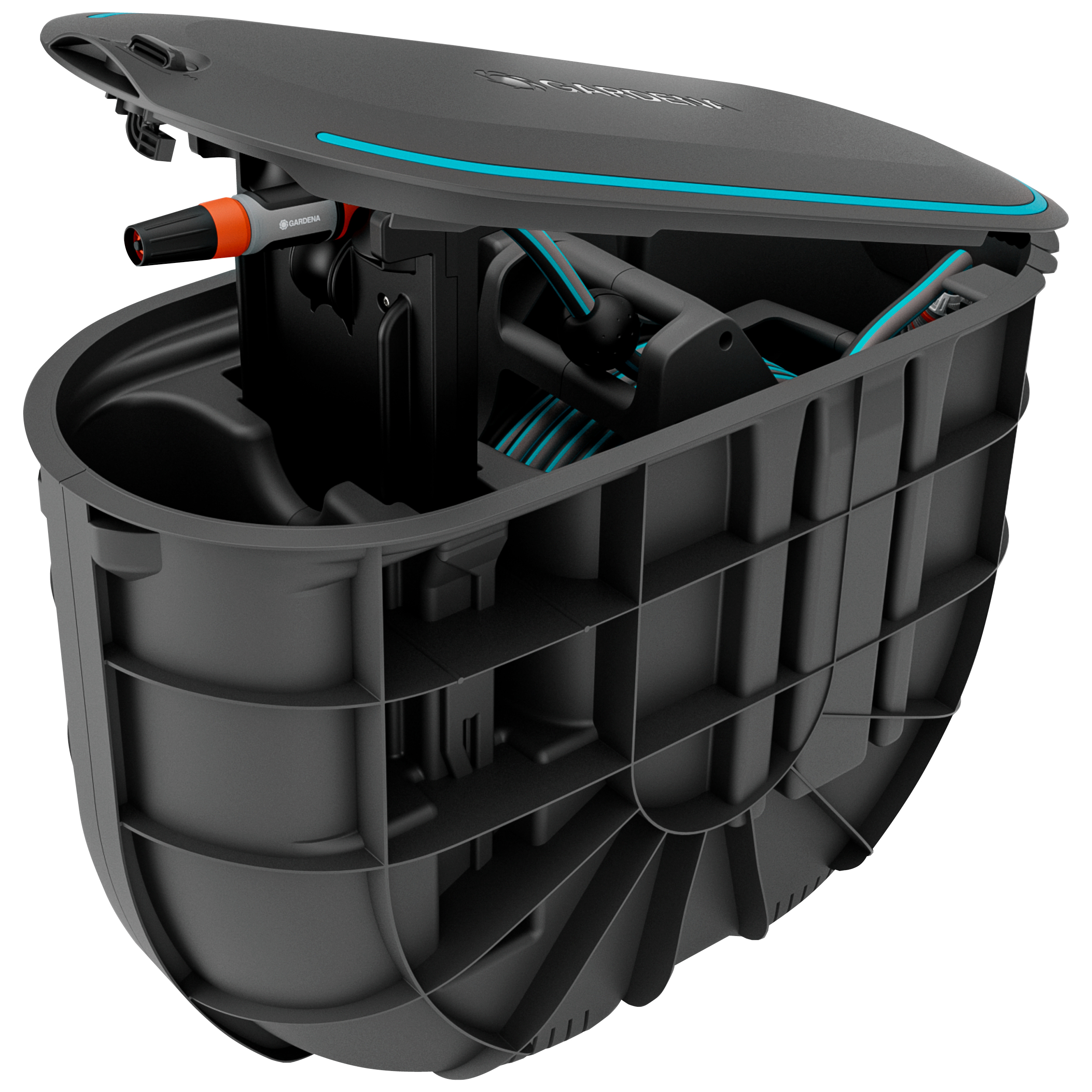 Maaalaune voolikupool RollUp M 20 m voolikuga