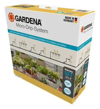 Startovací sada Micro-Drip-System pro balkony / 15 rostlin