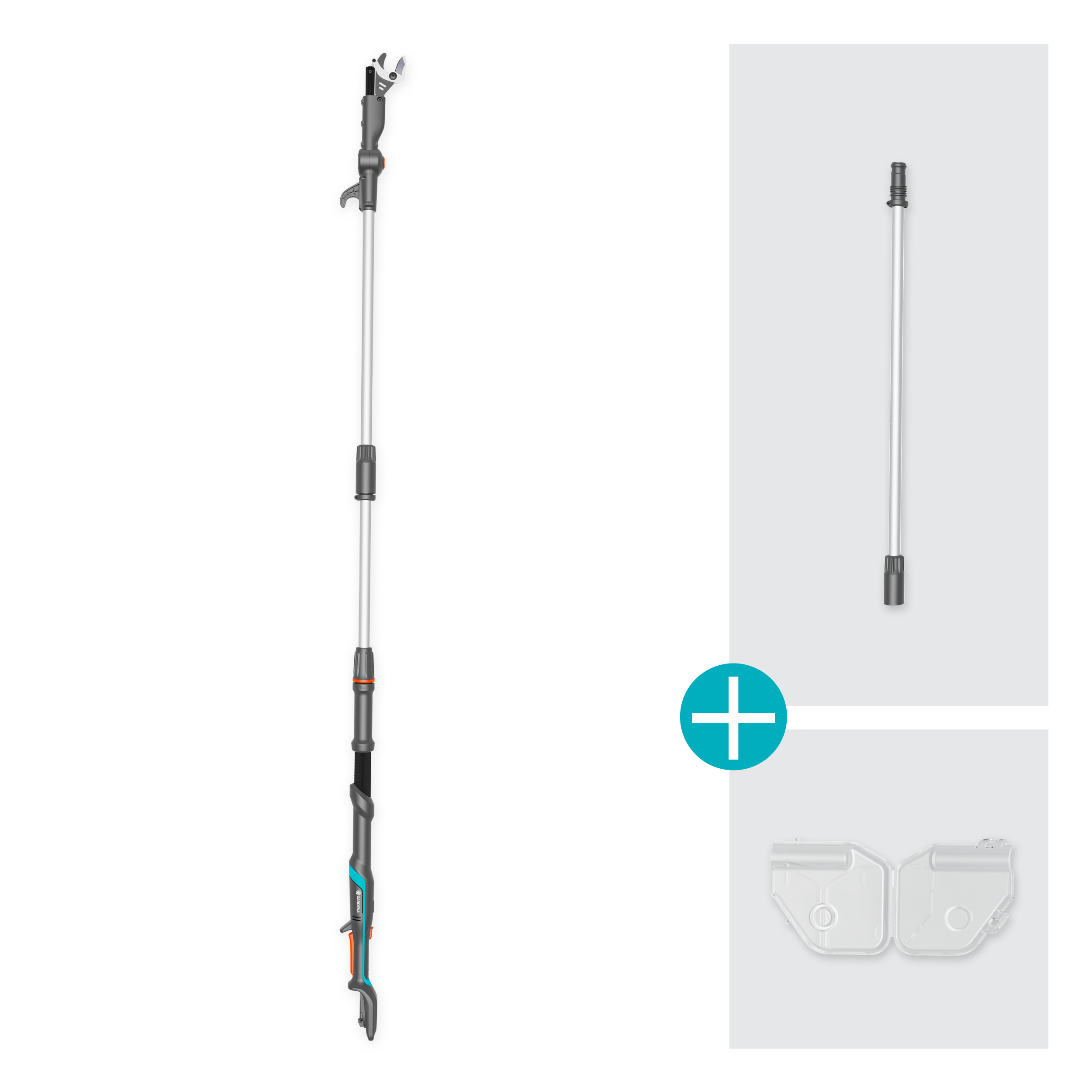 Akumul&aacute;torov&eacute; teleskopick&eacute; nůžky na větve HighCut 360/18V P4A - bez akumul&aacute;toru