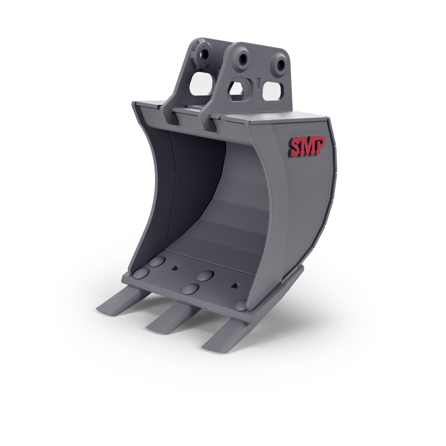 DXR demolition bucket attachment