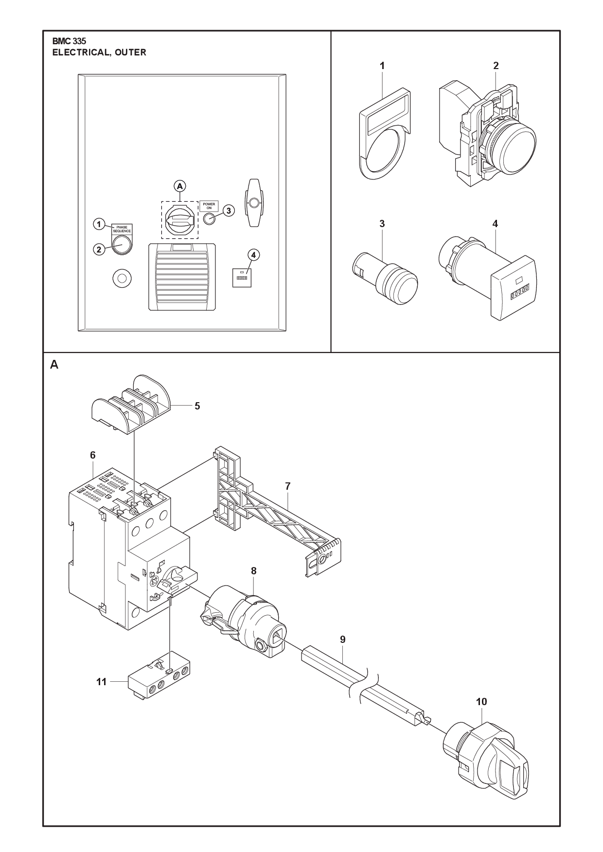 ELECTRICAL, OUTER diagram
