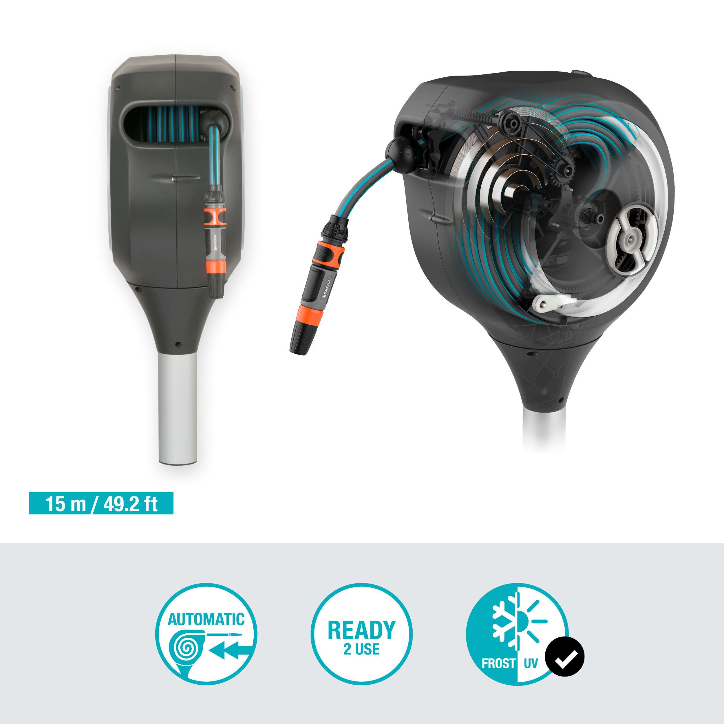 Garden Hose Box RollUp S