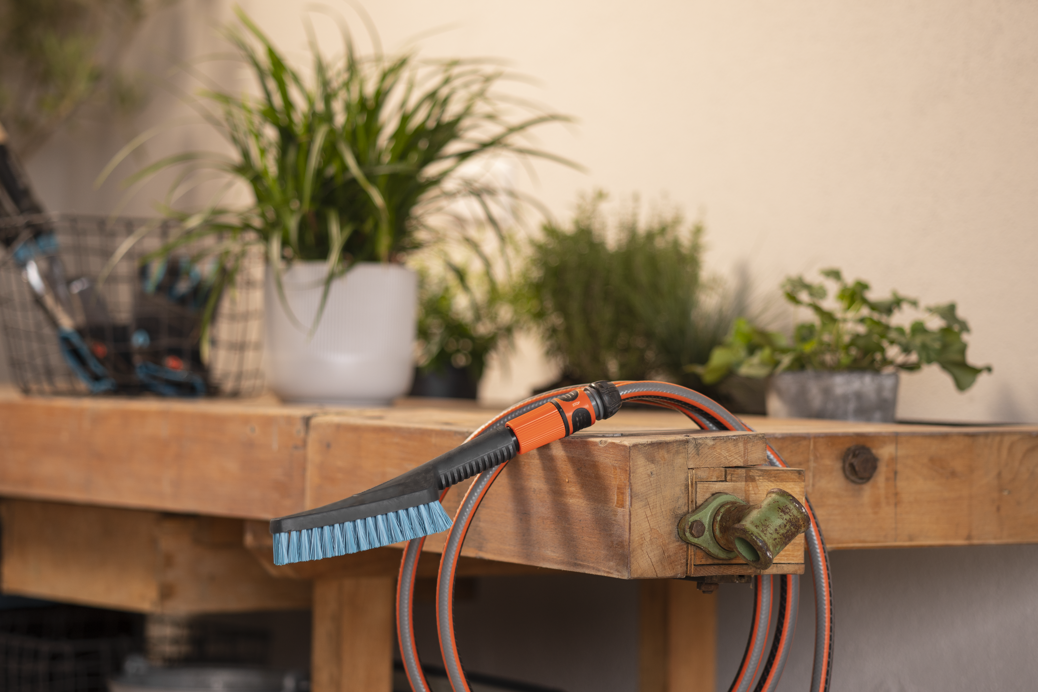 Spazzola manuale Cleansystem S hard, spazzola ad acqua