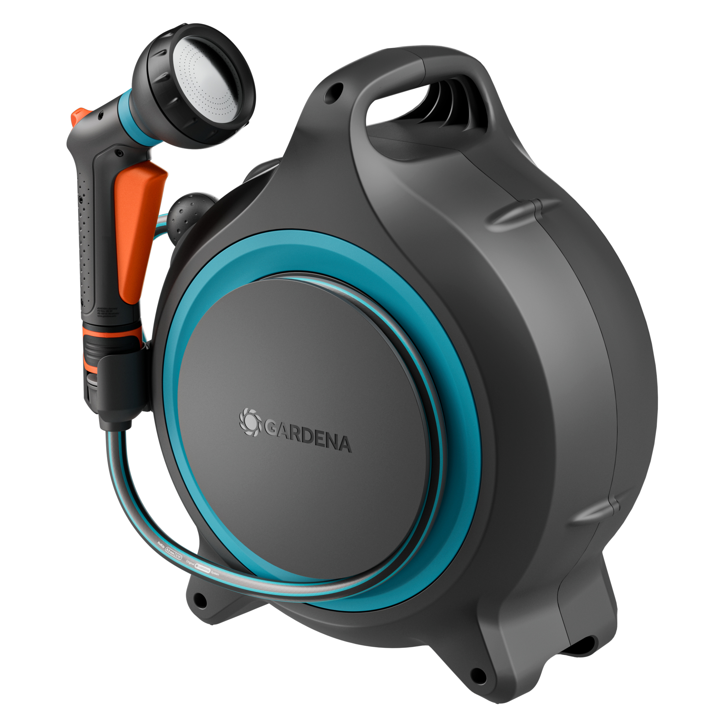 D&eacute;vidoir portable MoveMatic, Stockage de tuyau