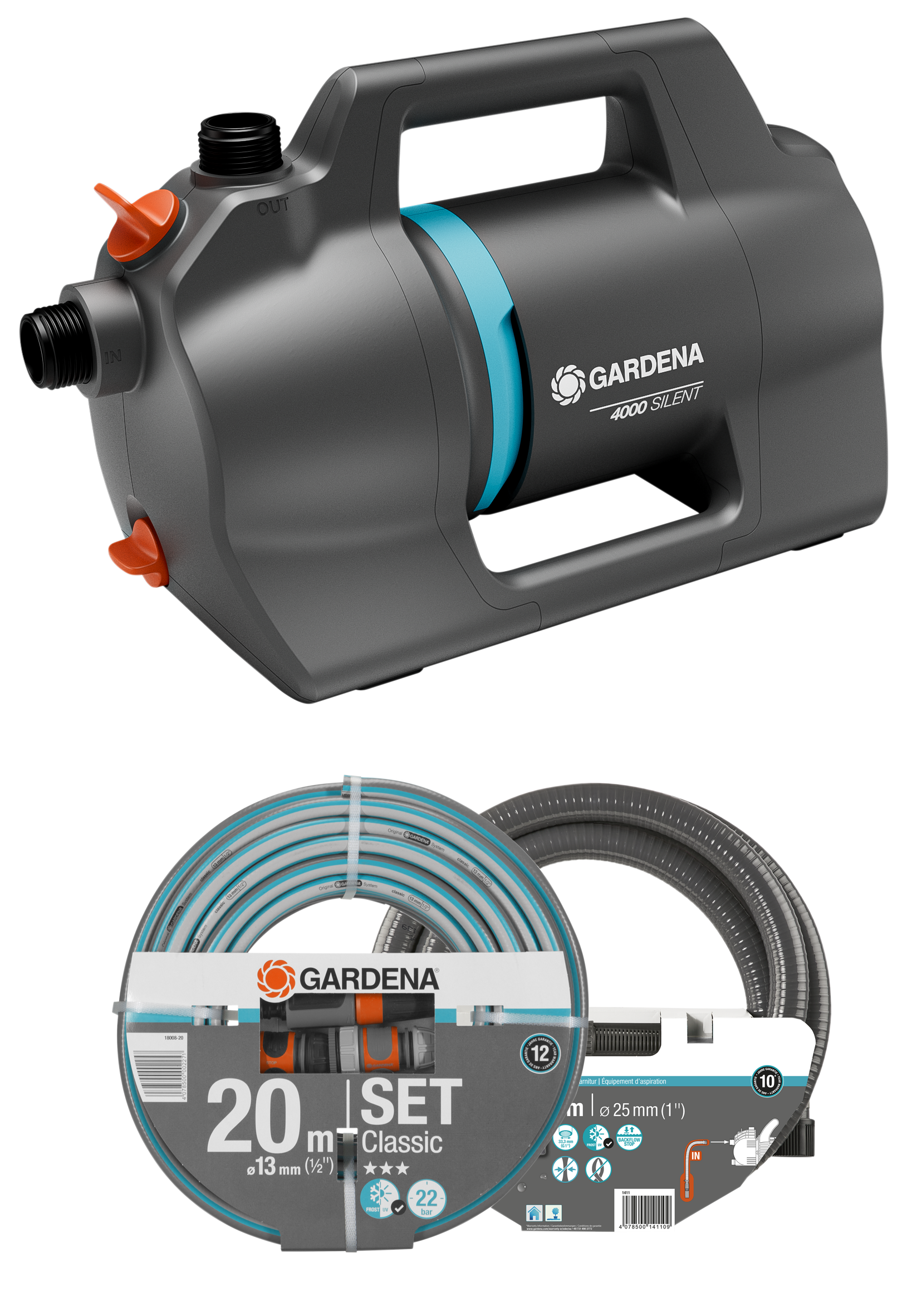 Aiapump 4100 Silent, komplekt