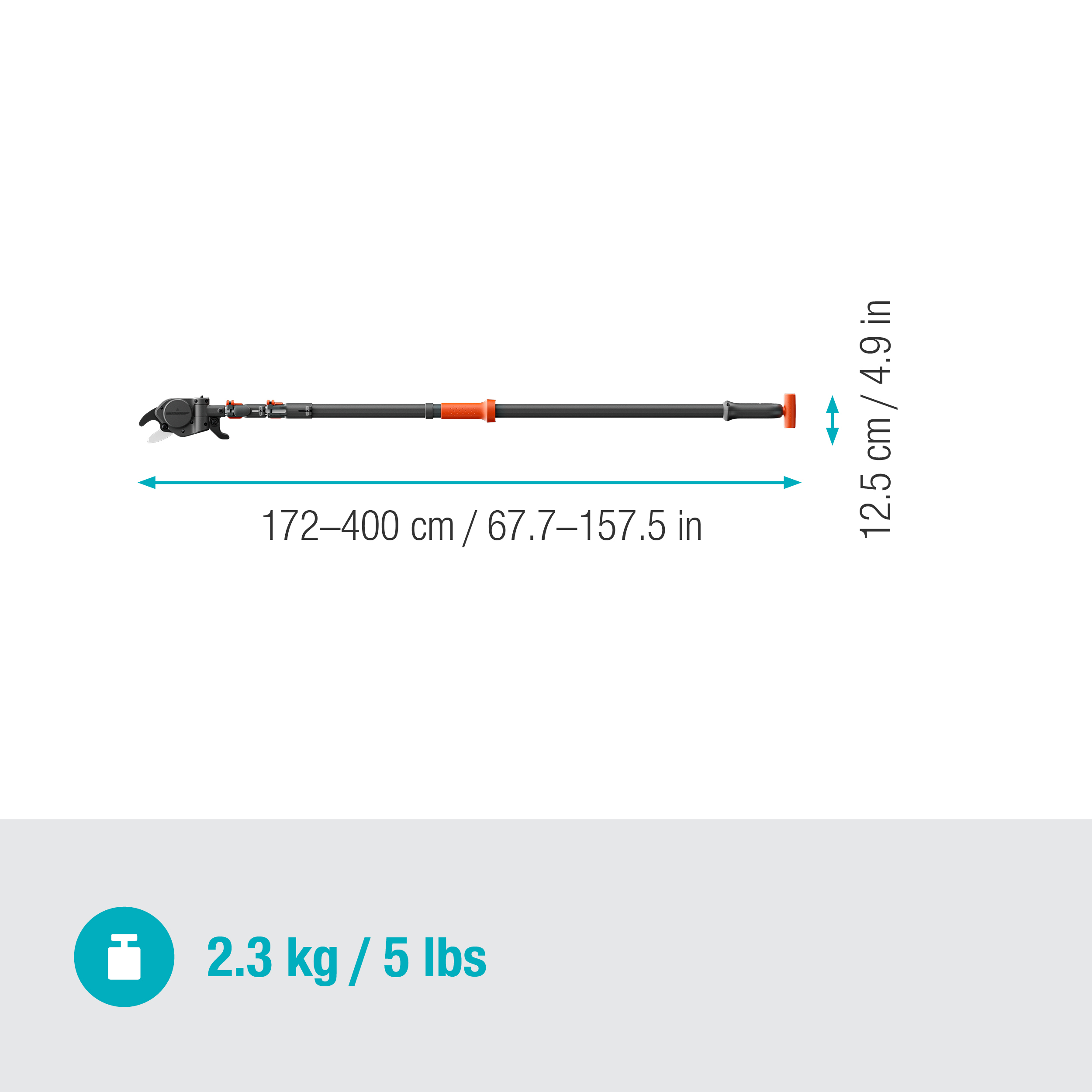 StarCut Pro L, Bypass Cut, Telescopic Pruning Lopper