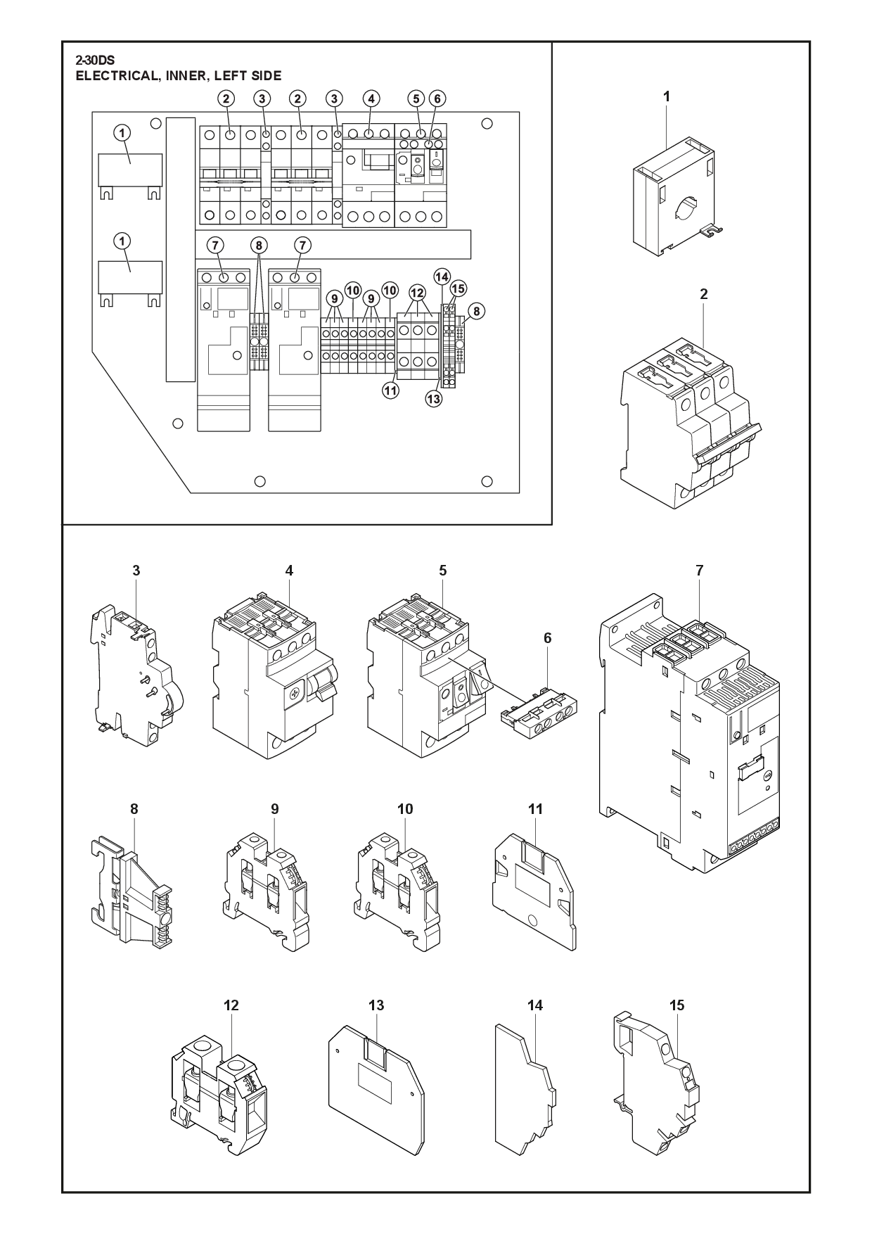 ELECTRICAL, INNER diagram